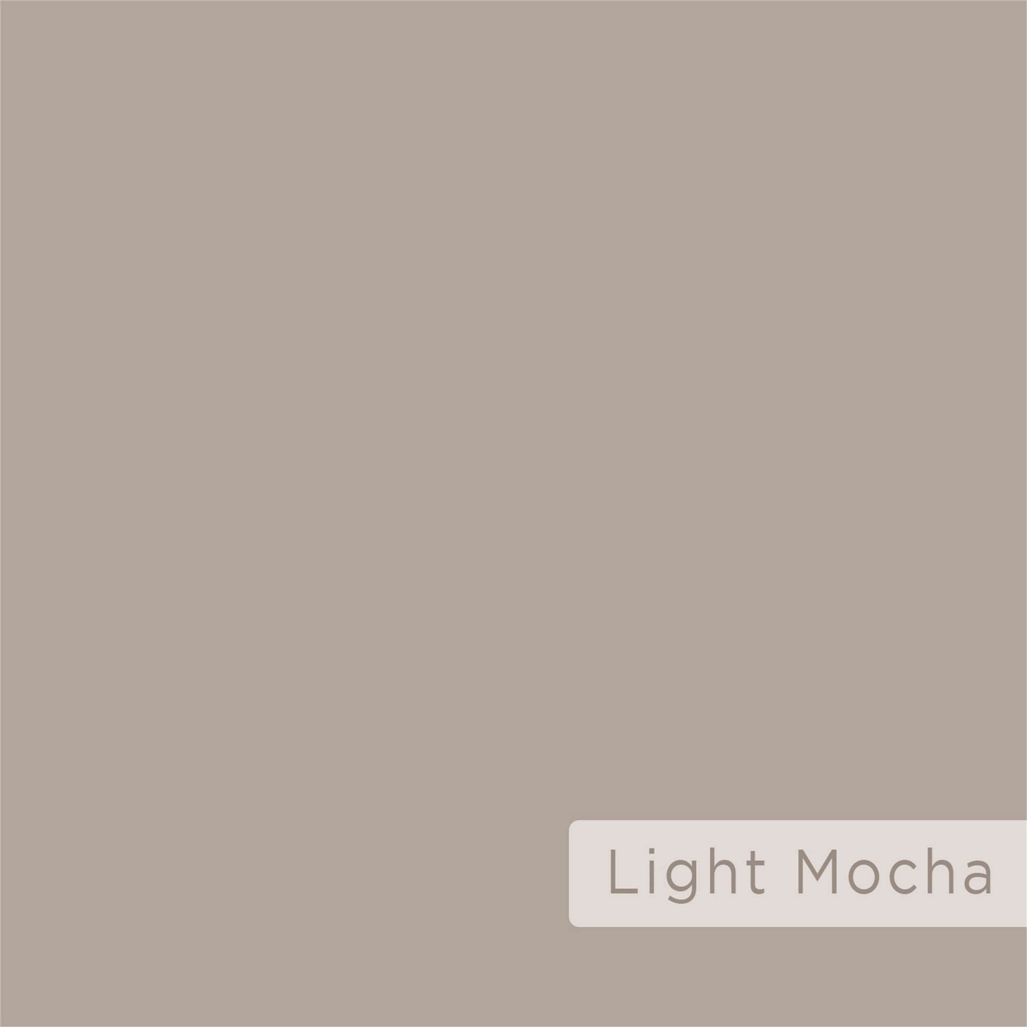 Mesa de Jantar Extensível, Cor Mocha Claro, 132-170 cm | Painel de Partículas 100% Revestido em Melamina, 18 mm de Espessura, Pés de Metal | Elegante e Funcional para Espaços de Jantar Modernos