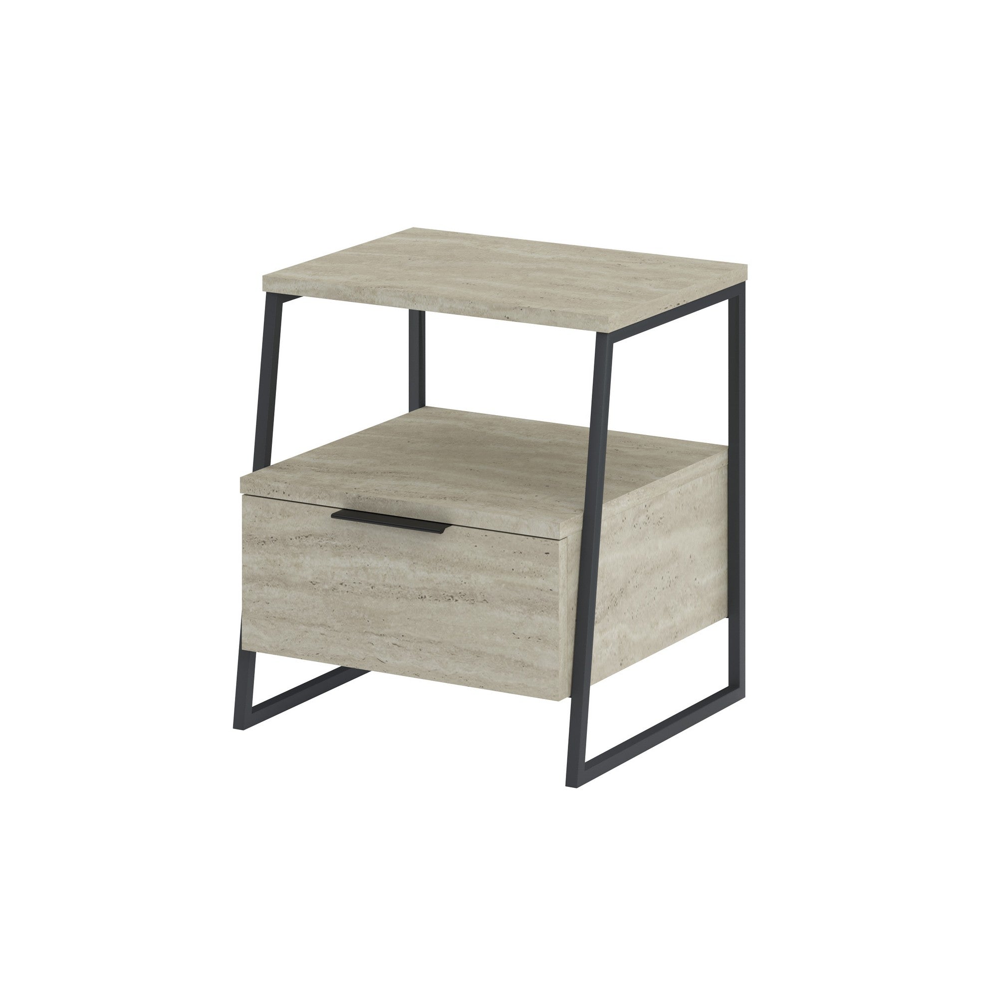 Mesa de cabeceira-Pal-Travertino