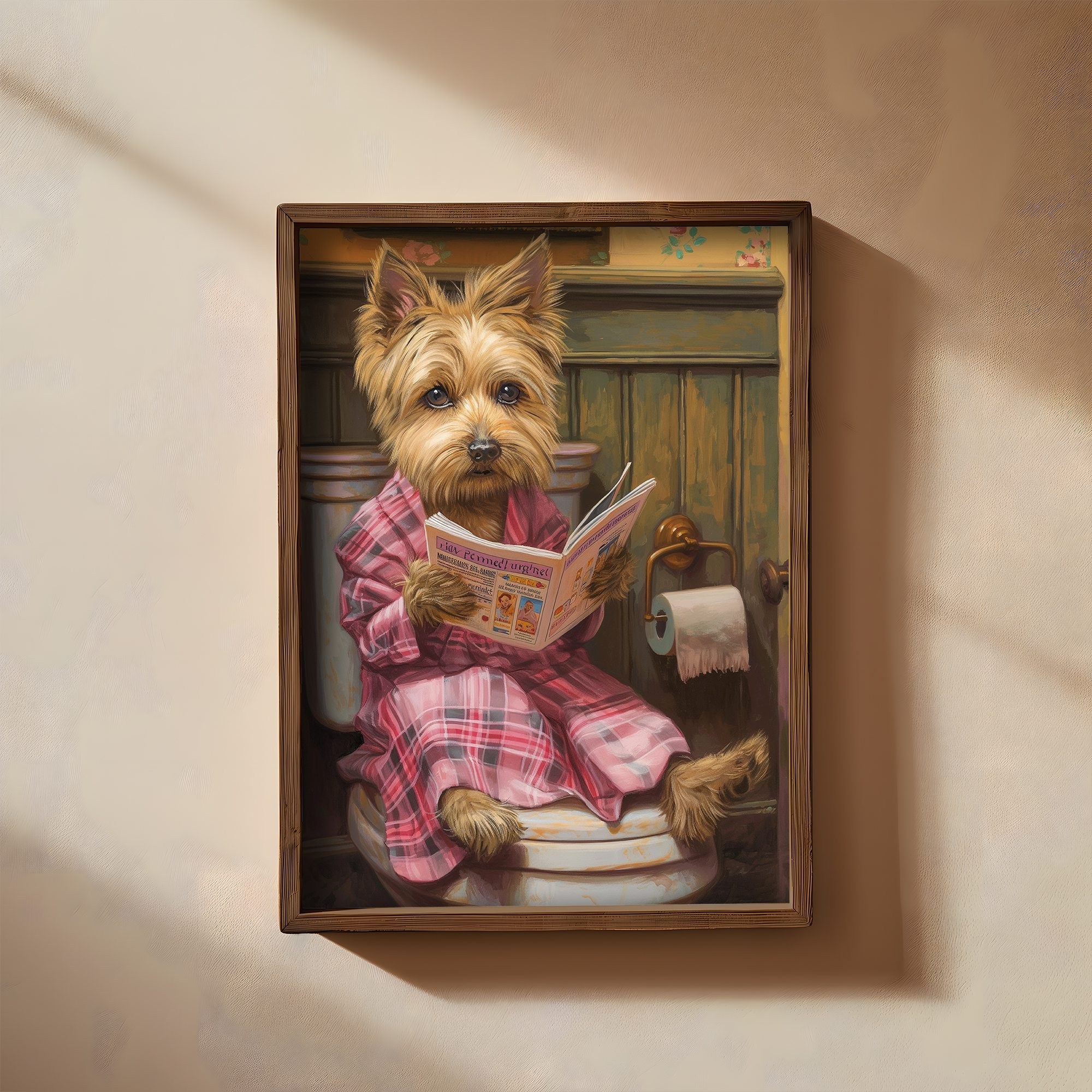 Quadro Decorativo MDF Emoldurado Multicolor AI001 - 35x47cm Madeira de Abeto