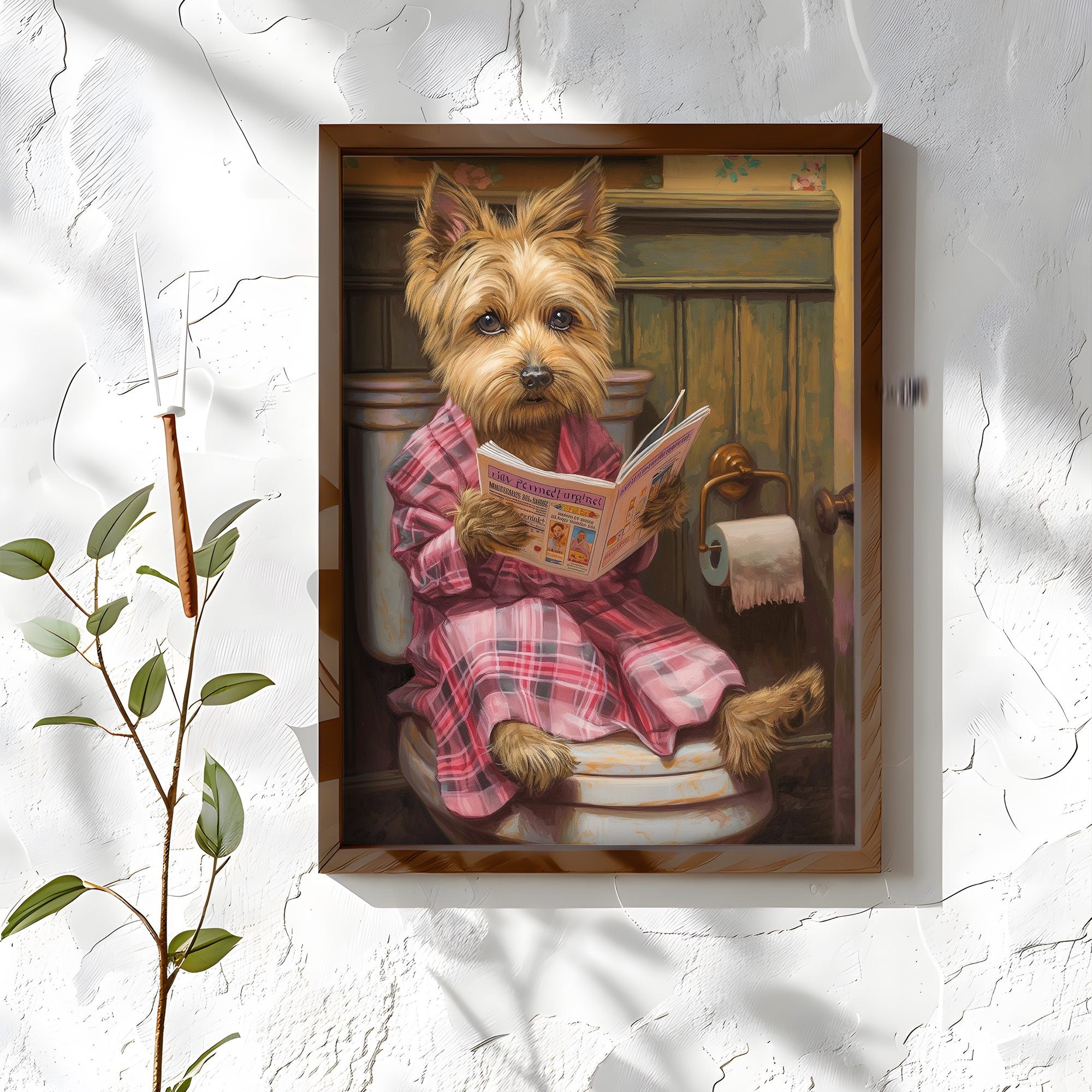 Quadro Decorativo MDF Emoldurado Multicolor AI001 - 35x47cm Madeira de Abeto