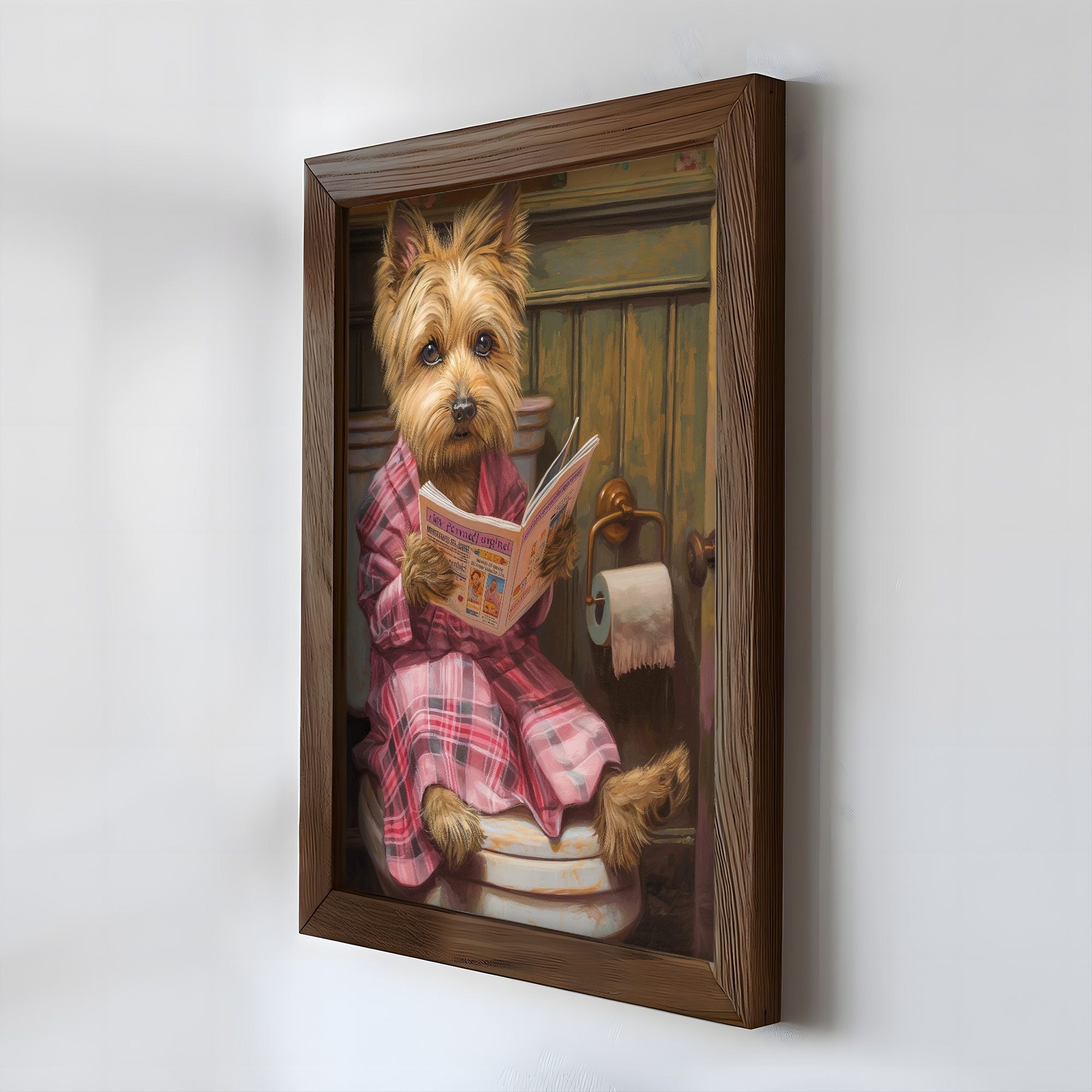 Quadro Decorativo MDF Emoldurado Multicolor AI001 - 35x47cm Madeira de Abeto