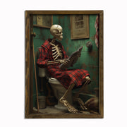 Quadro Decorativo MDF Emoldurado Multicolor AI005 - 35x47cm com Moldura em Abeto