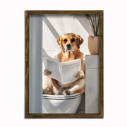 Quadro Decorativo MDF Emoldurado Multicolor AI041 - 35x47cm com Moldura em Abeto