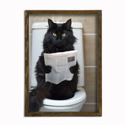 Quadro Decorativo MDF Emoldurado Multicolor AI042 - 35x47cm com Moldura em Abeto