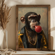 Quadro Decorativo MDF Emoldurado Multicolor AI157 - 35x47cm com Moldura em Abeto