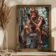 Quadro Decorativo MDF Emoldurado AI168 Multicolor 35x47cm - Arte Moderna para Decoração de Interiores