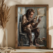 Quadro Decorativo MDF Emoldurado Multicolor AI172 - 35x47cm com Moldura em Abeto