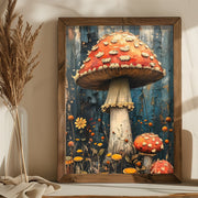 Quadro Decorativo MDF Emoldurado AI181 Multicolor 35x47cm - Arte Moderna para Decoração de Interiores