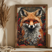 Quadro Decorativo MDF Emoldurado AI184 Multicolor 35x47cm - Arte Moderna para Decoração de Interiores