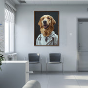 Quadro Decorativo MDF Emoldurado Multicolor 35x47cm - Impressão UV em Madeira de Pinho