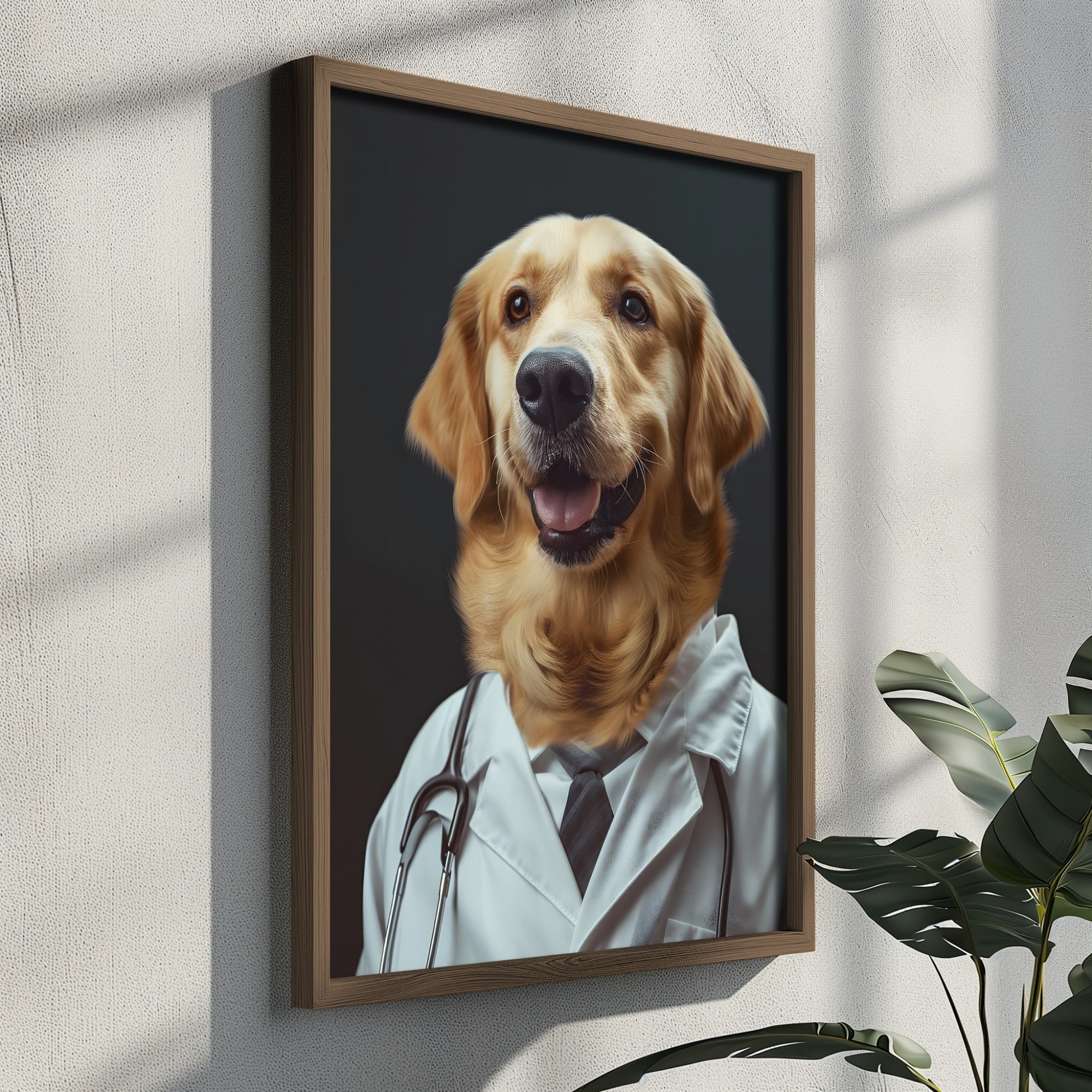 Quadro Decorativo MDF Emoldurado Multicolor 35x47cm - Impressão UV em Madeira de Pinho