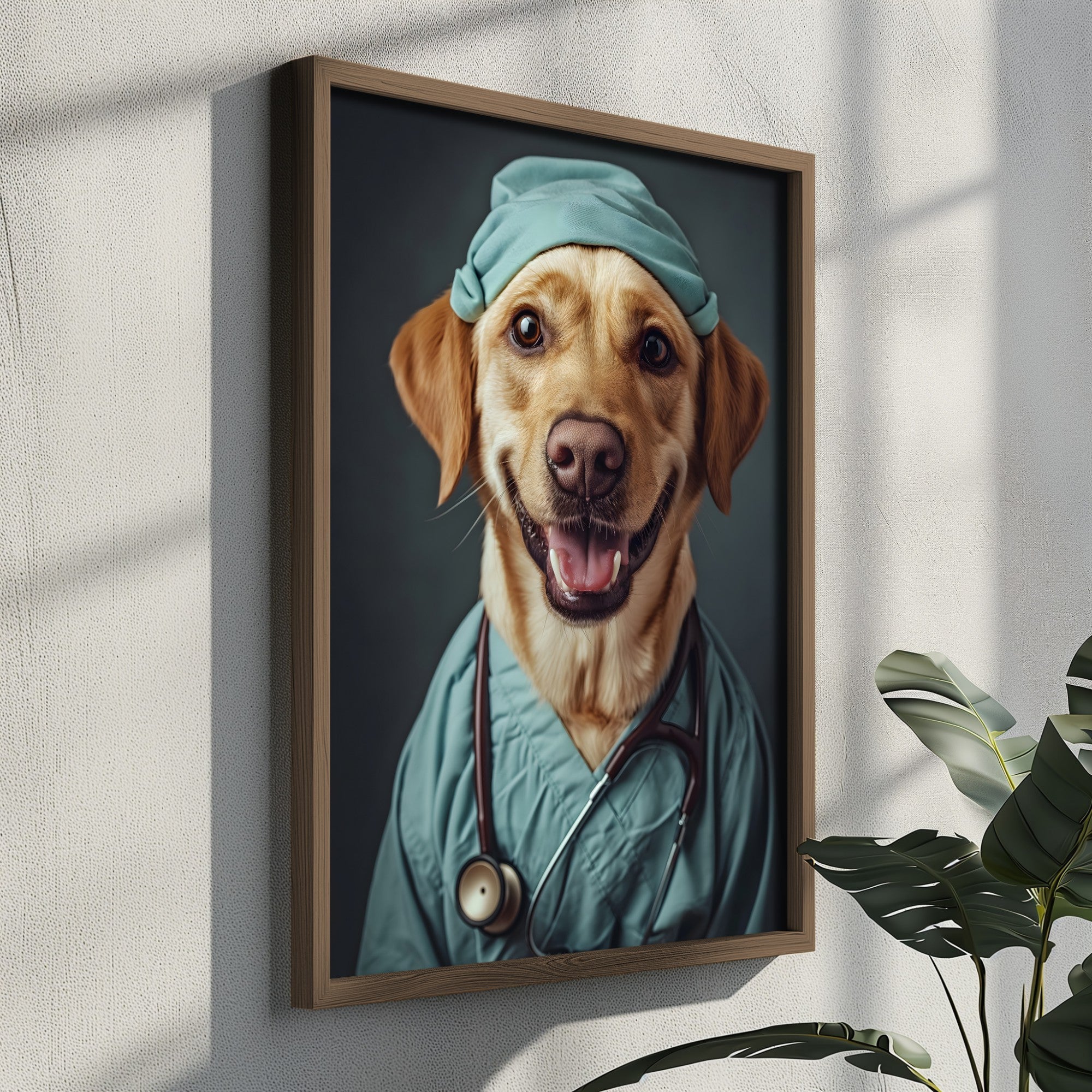 Quadro Decorativo MDF Emoldurado Multicolor 35x47cm - Impressão UV em Madeira de Pinho