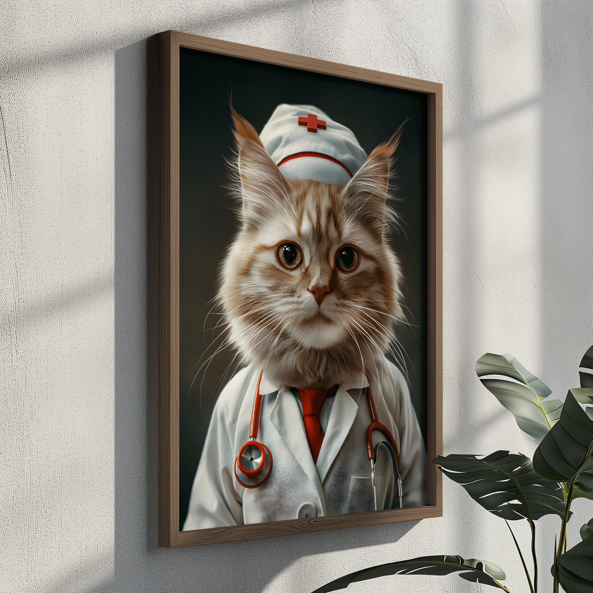 Quadro Decorativo MDF Emoldurado Multicolor 35x47cm - Impressão UV em Madeira de Pinho