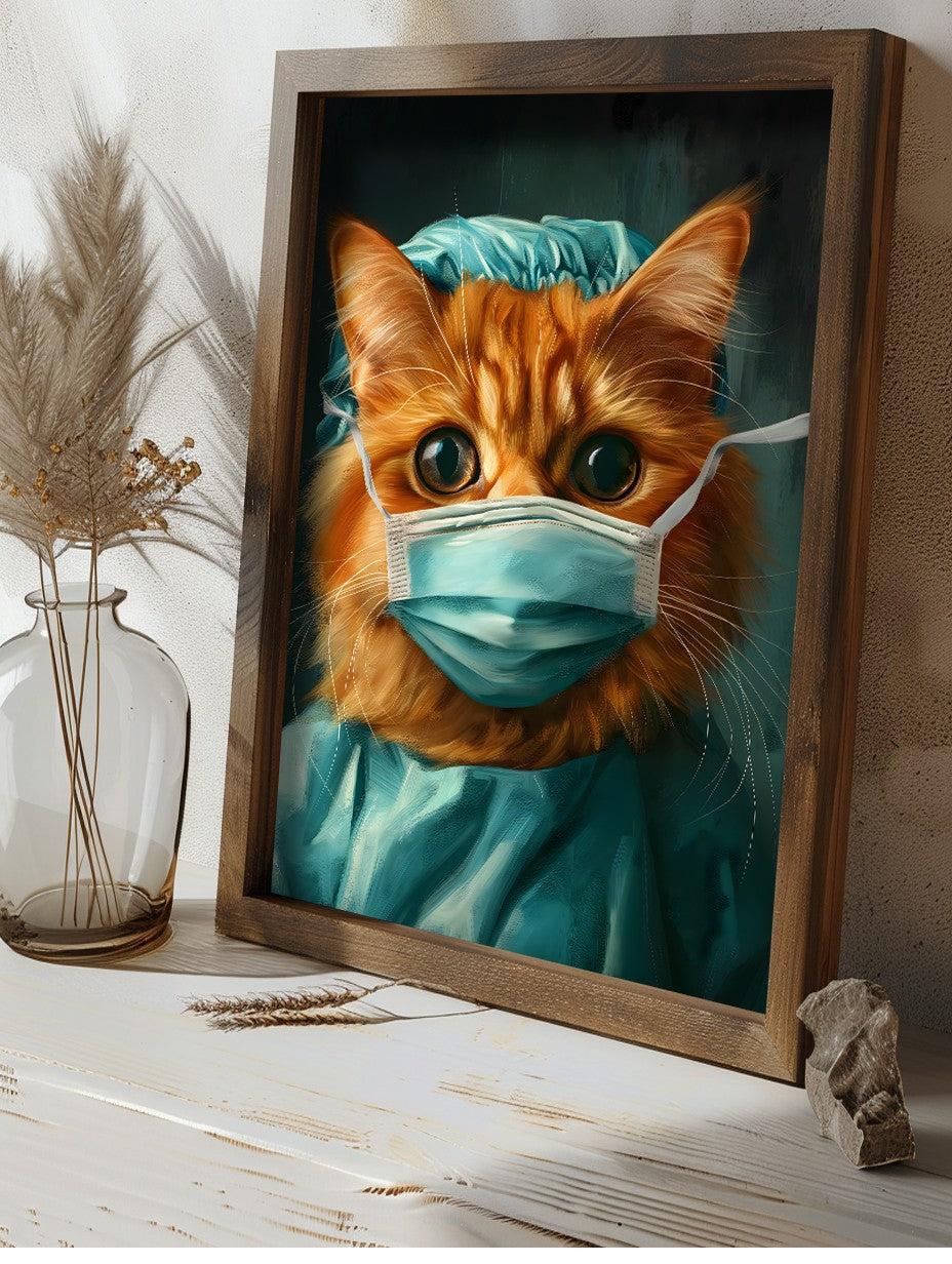 Quadro Decorativo MDF Emoldurado Multicolor 35x47cm - Impressão UV em Madeira de Pinho