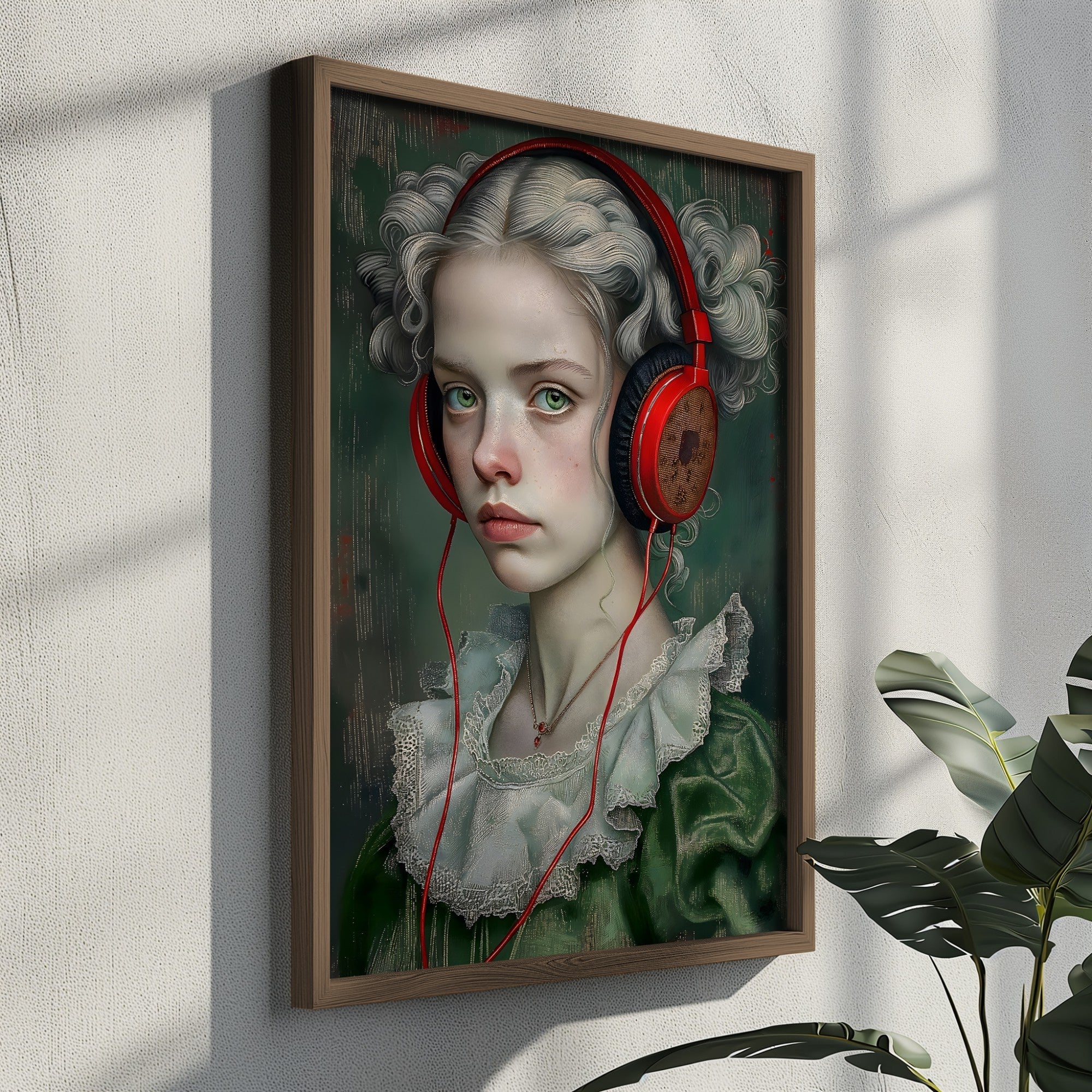 Quadro Decorativo MDF Emoldurado Multicolor 35x47cm - Impressão UV em Madeira de Pinho