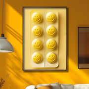 Quadro Decorativo MDF Emoldurado Multicolor 35x47cm - Impressão UV em Madeira de Pinho