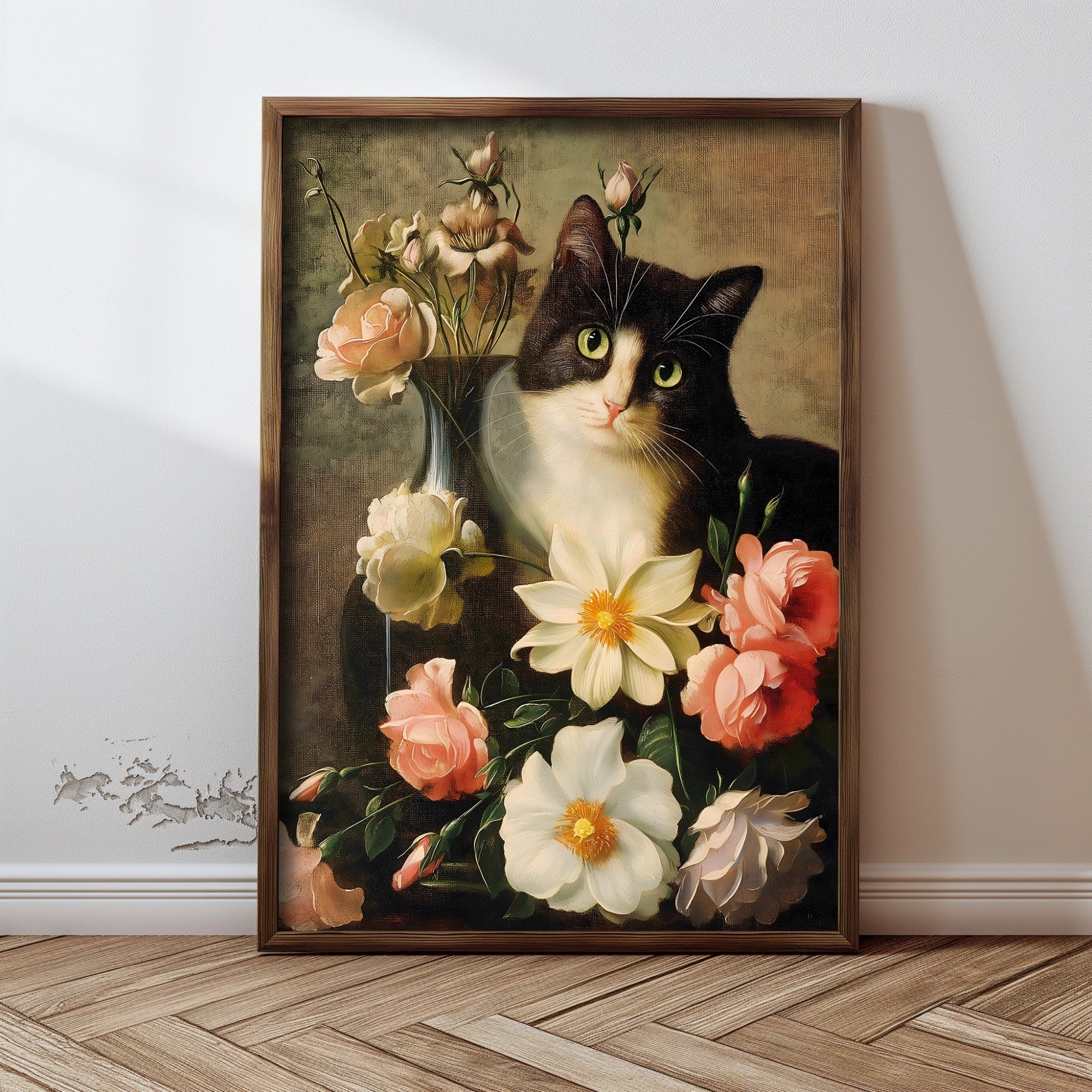 Quadro Decorativo MDF Emoldurado Multicolor 35x47cm - Impressão UV em Madeira de Pinho