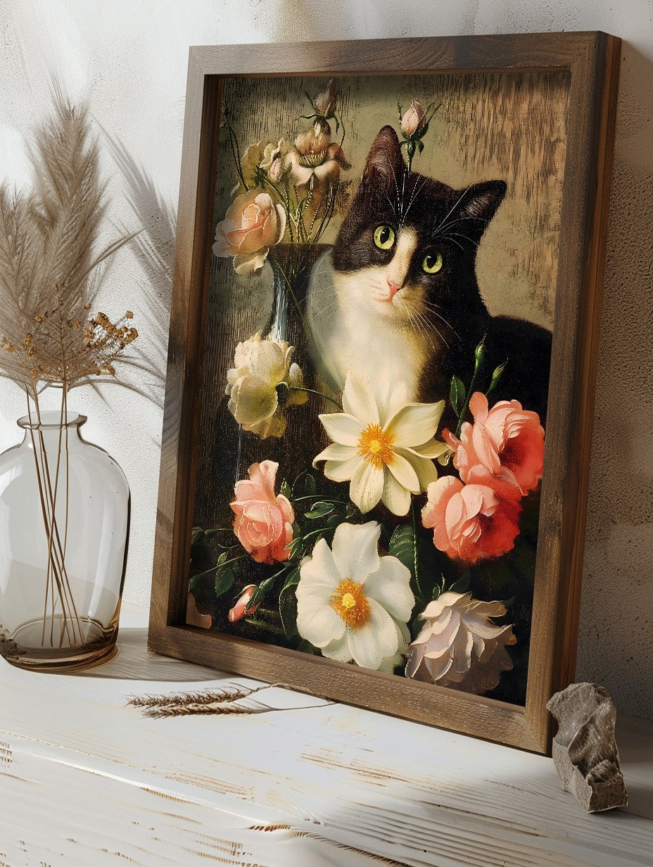 Quadro Decorativo MDF Emoldurado Multicolor 35x47cm - Impressão UV em Madeira de Pinho