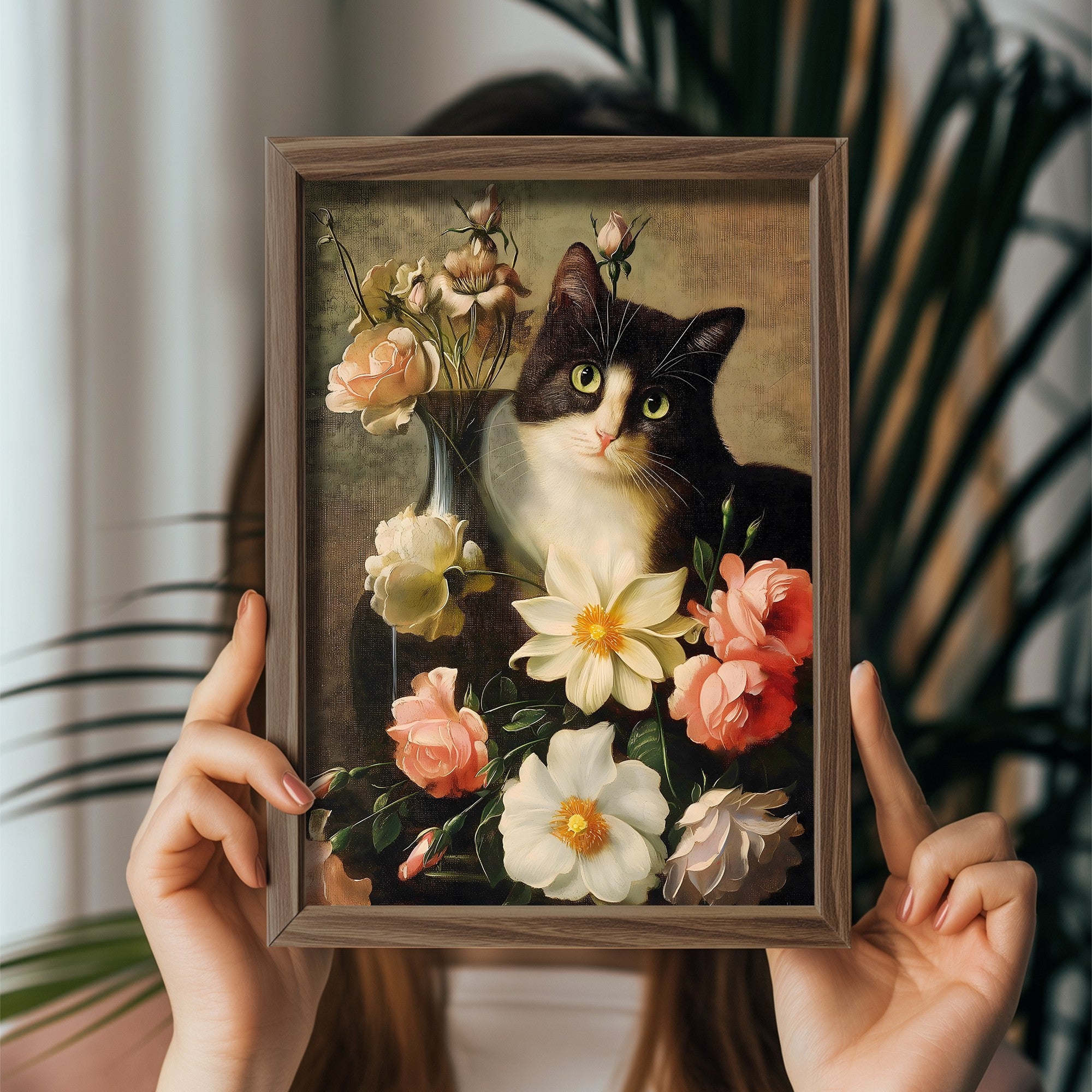 Quadro Decorativo MDF Emoldurado Multicolor 35x47cm - Impressão UV em Madeira de Pinho