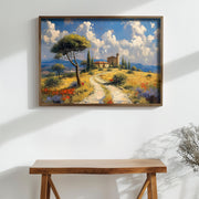 Quadro Decorativo MDF Emoldurado Multicolor GE065-L - Impressão UV em Madeira de Pinho 35x47cm