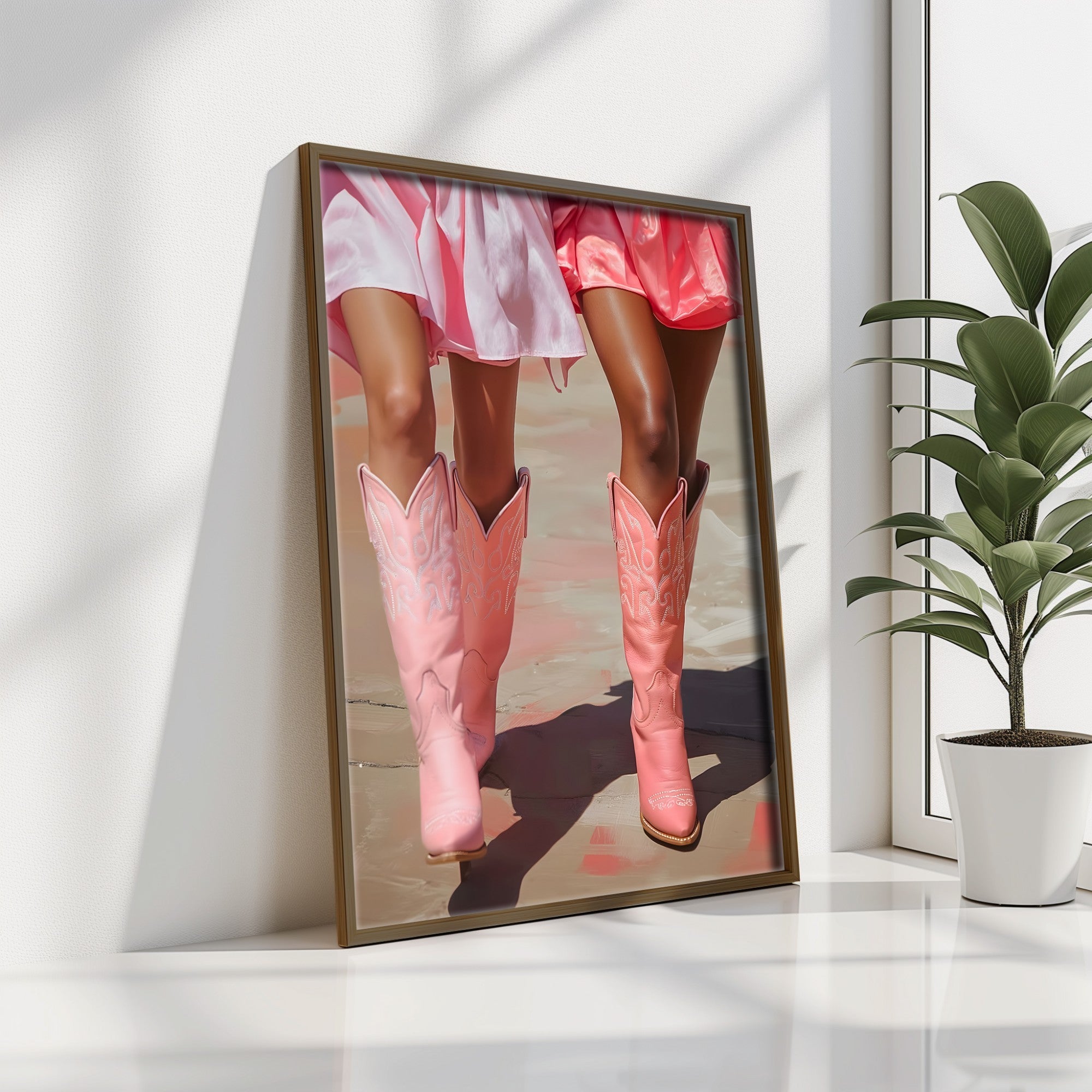 Quadro Decorativo MDF Emoldurado Multicolor 35x47cm - Impressão UV em Madeira de Pinho