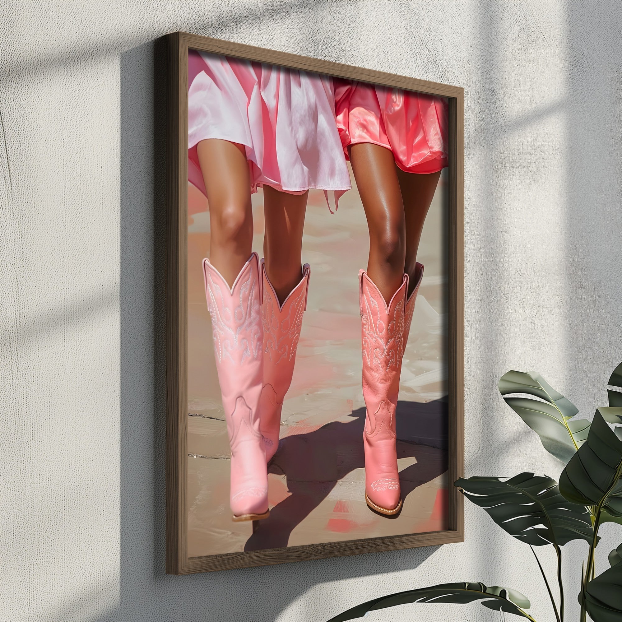 Quadro Decorativo MDF Emoldurado Multicolor 35x47cm - Impressão UV em Madeira de Pinho