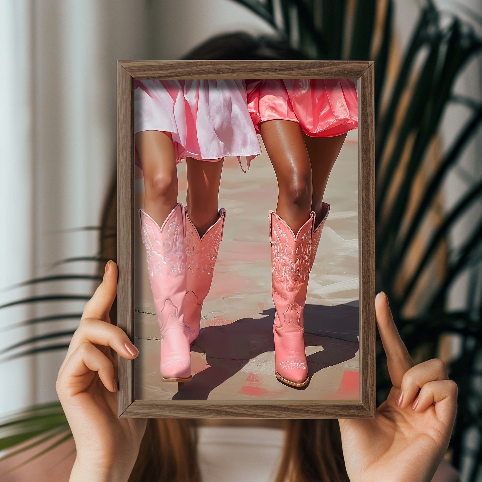 Quadro Decorativo MDF Emoldurado Multicolor 35x47cm - Impressão UV em Madeira de Pinho