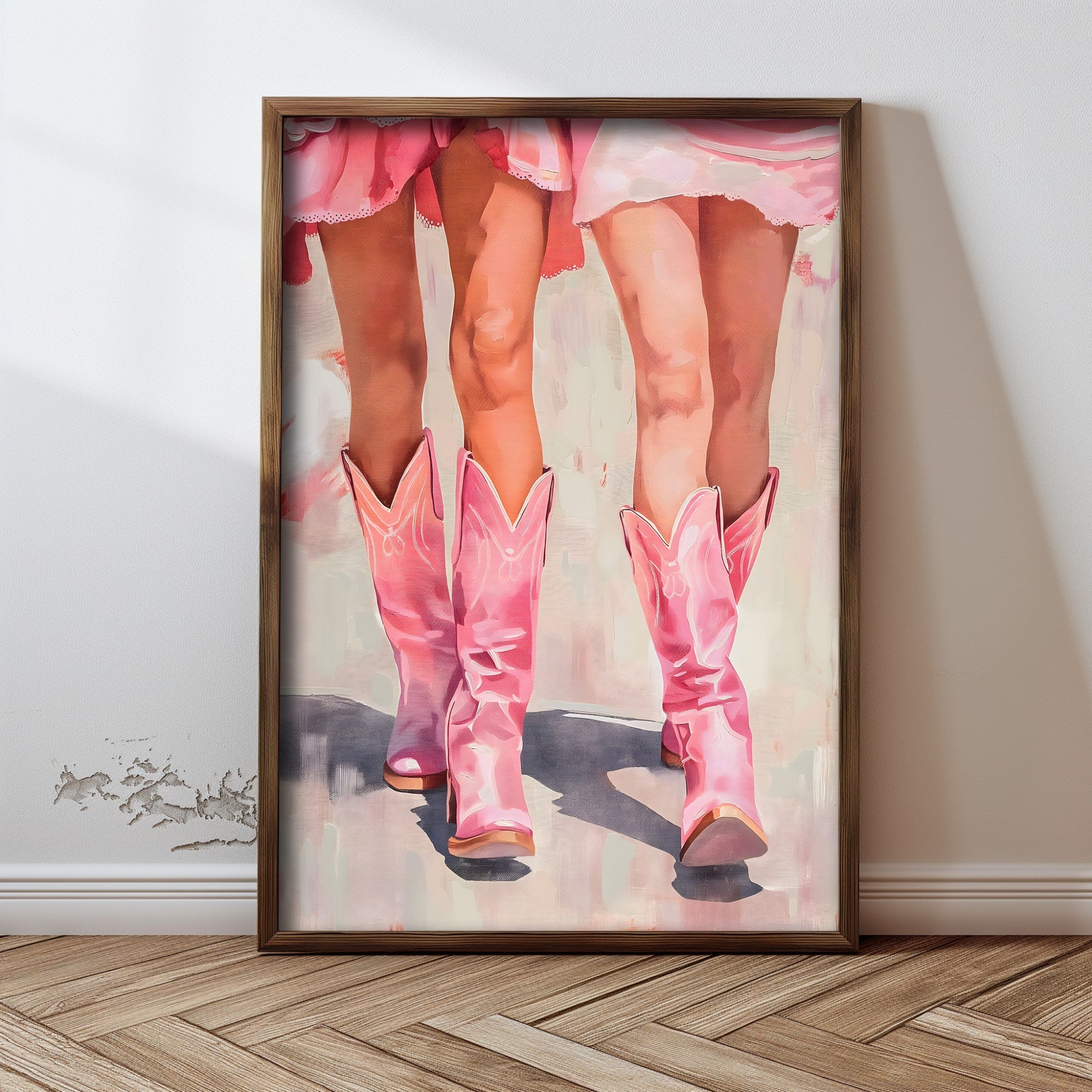 Quadro Decorativo MDF Emoldurado Multicolor 35x47cm - Impressão UV em Madeira de Pinho