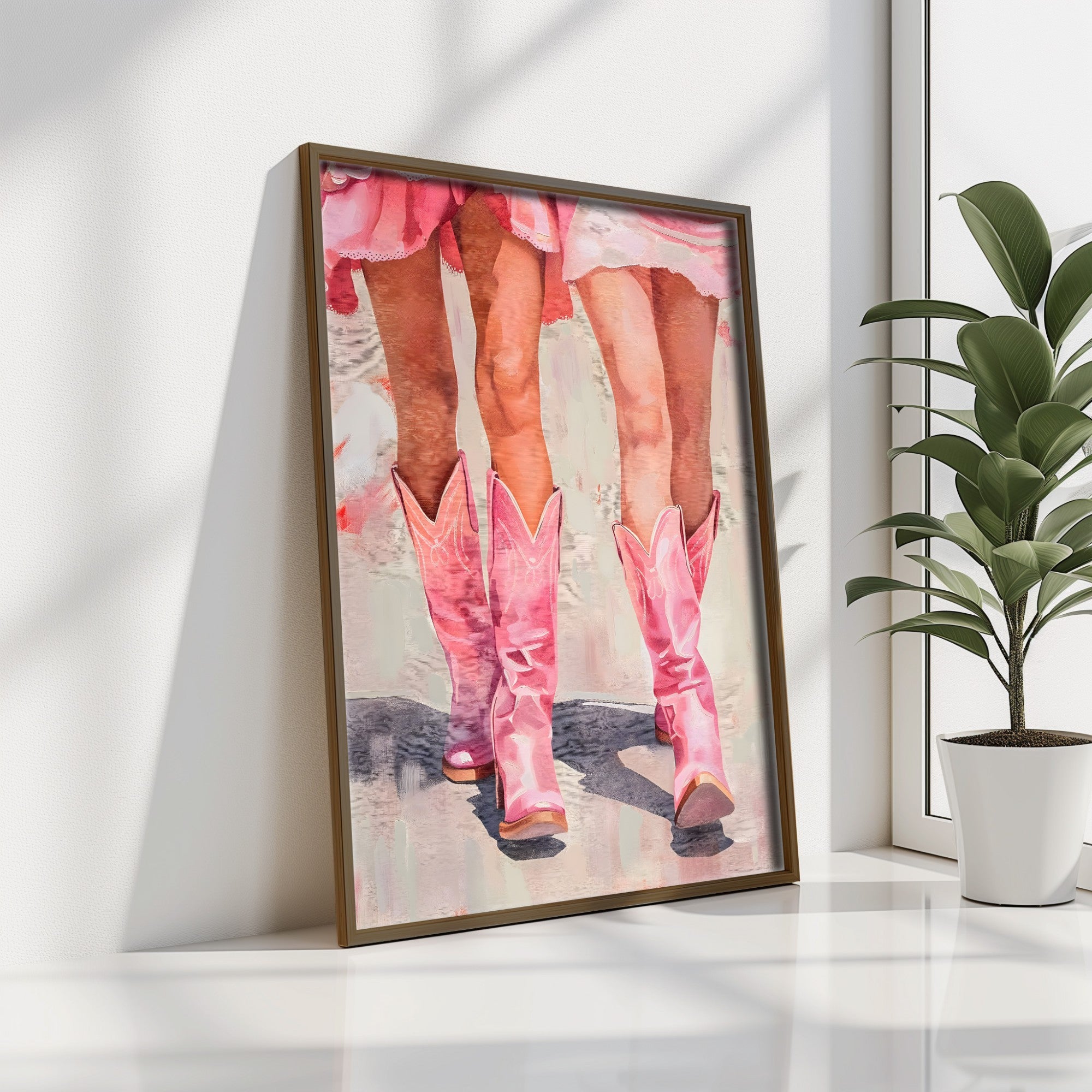 Quadro Decorativo MDF Emoldurado Multicolor 35x47cm - Impressão UV em Madeira de Pinho