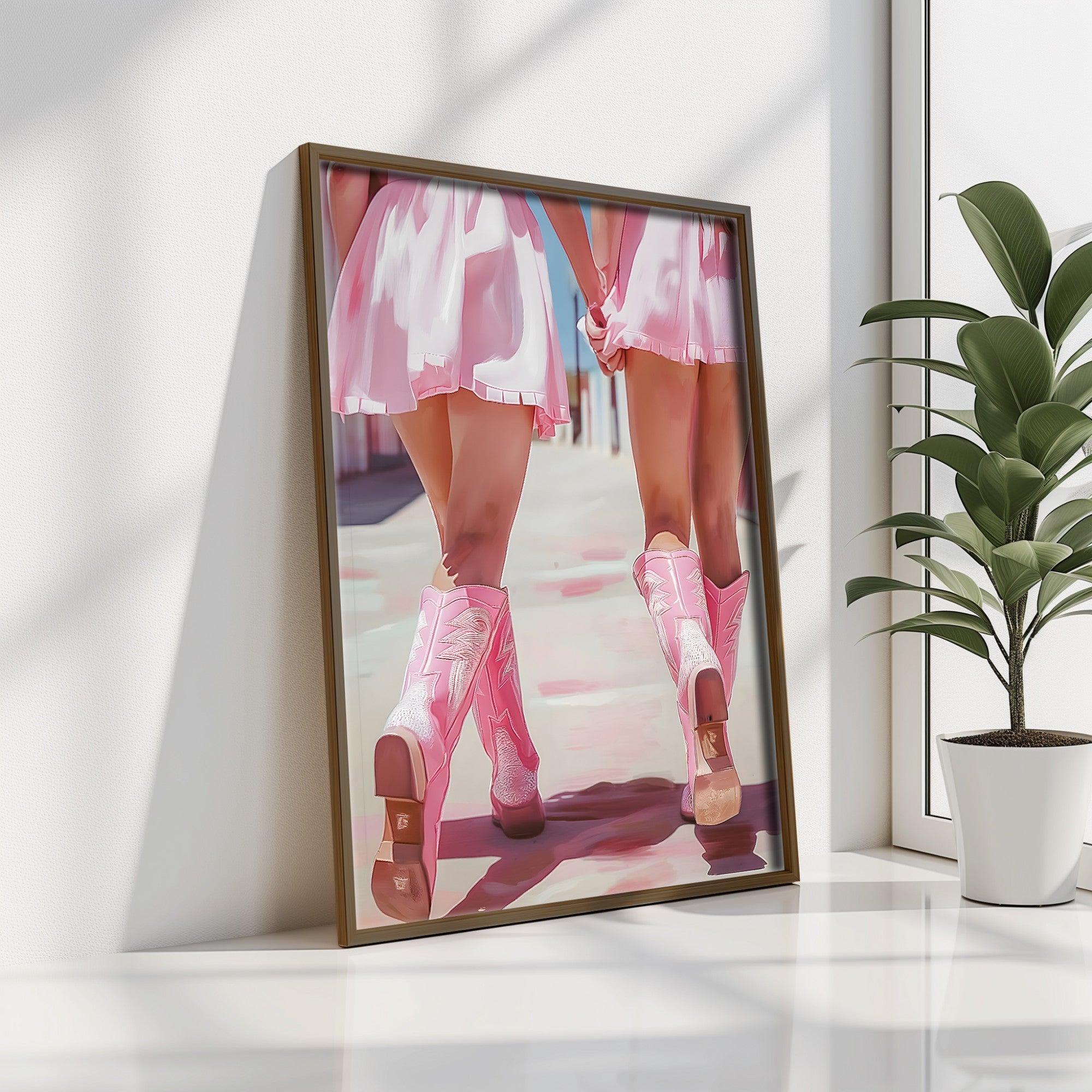 Quadro Decorativo MDF Emoldurado Multicolor GE085-L - Impressão UV em Madeira de Pinho 35x47cm