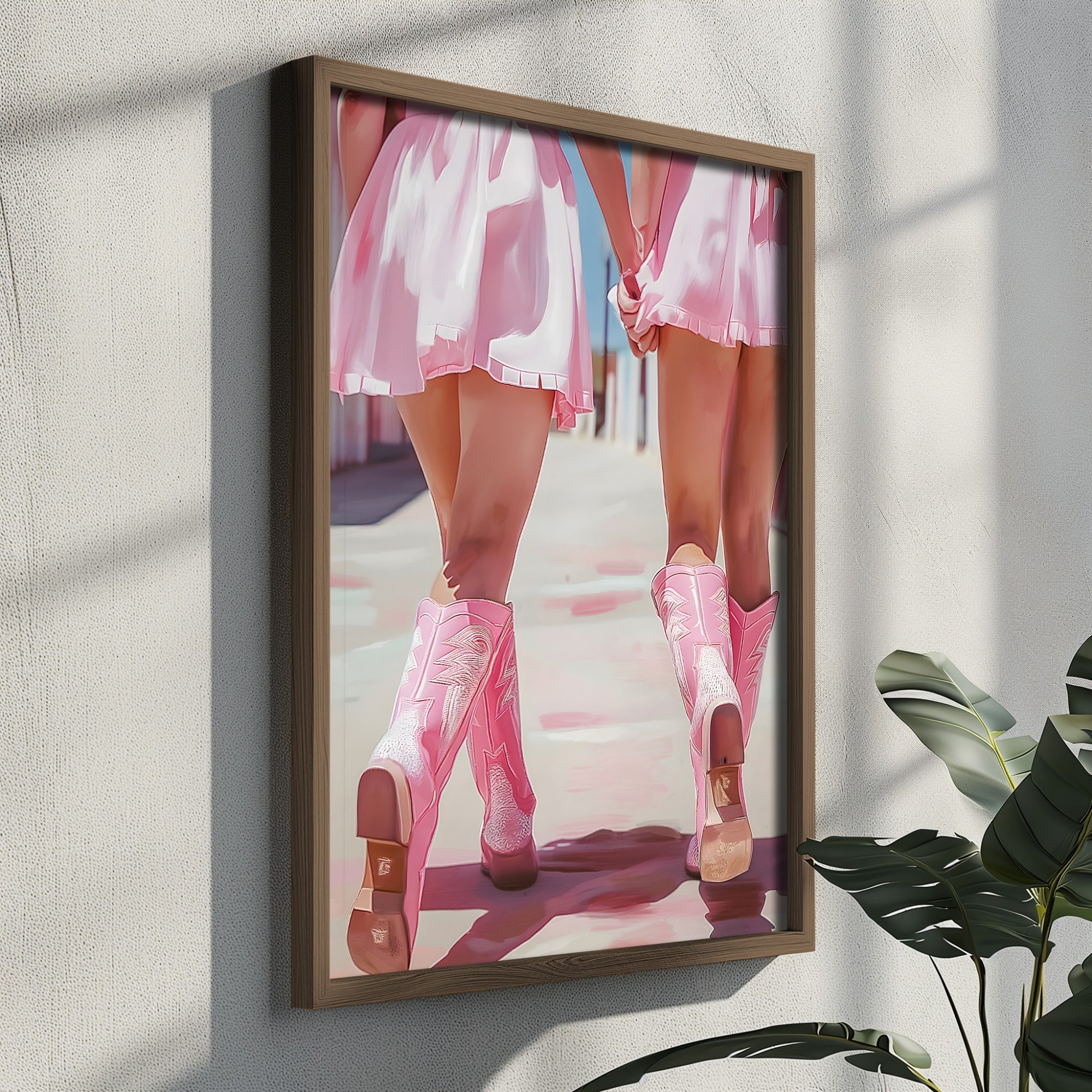 Quadro Decorativo MDF Emoldurado Multicolor GE085-L - Impressão UV em Madeira de Pinho 35x47cm