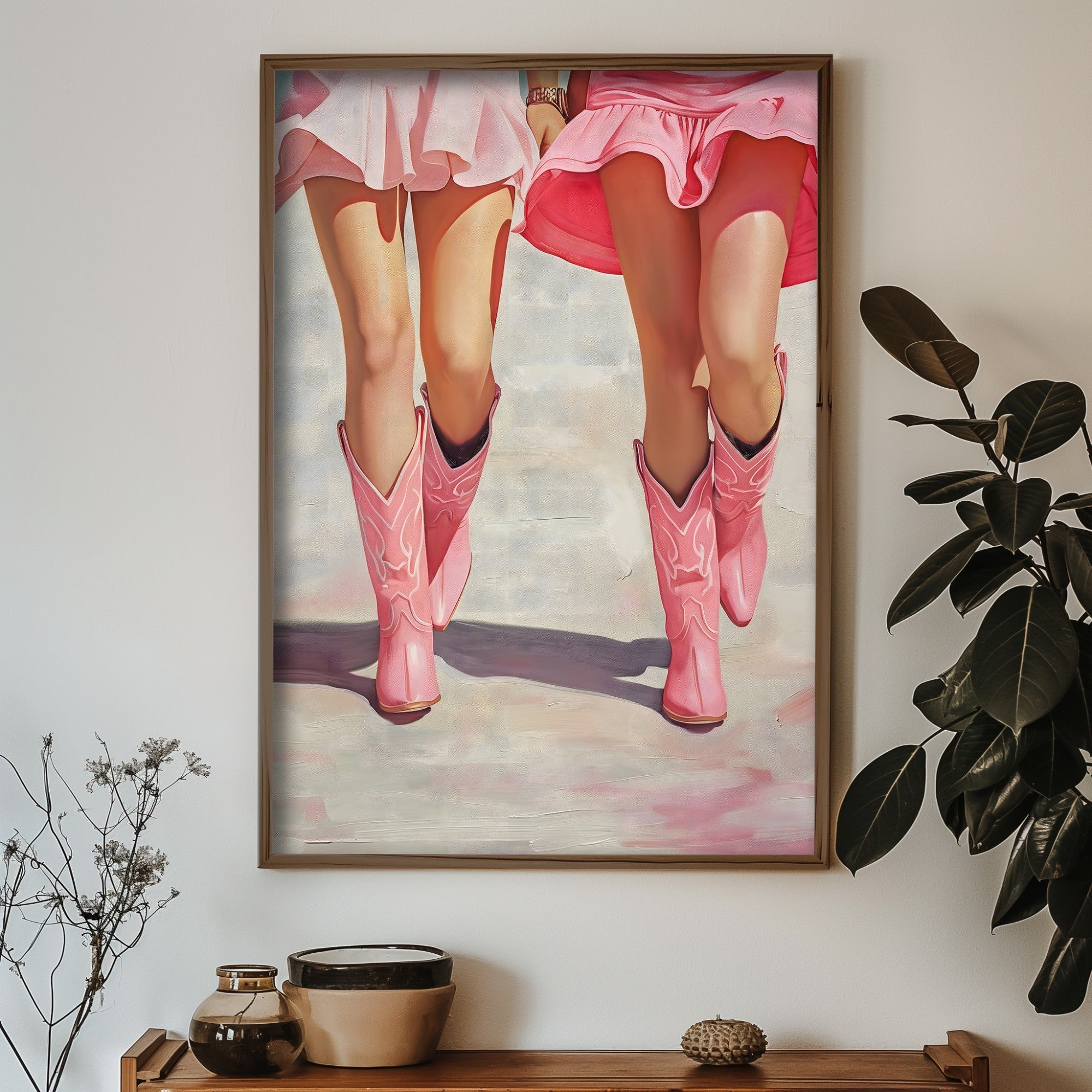 Quadro Decorativo MDF Emoldurado Multicolor GE086-L - Impressão UV em Madeira de Pinho 35x47cm