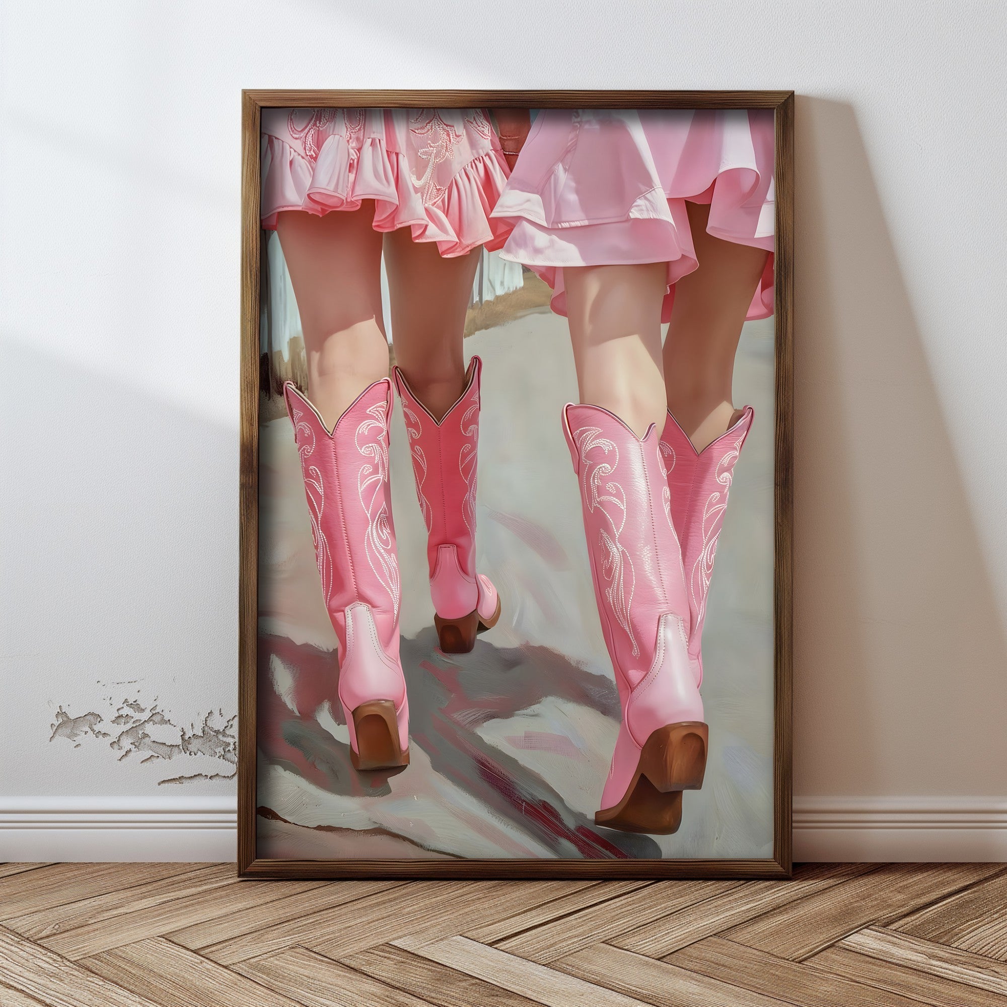 Quadro Decorativo MDF Emoldurado Multicolor GE087-L - Impressão UV em Madeira de Pinho 35x47cm