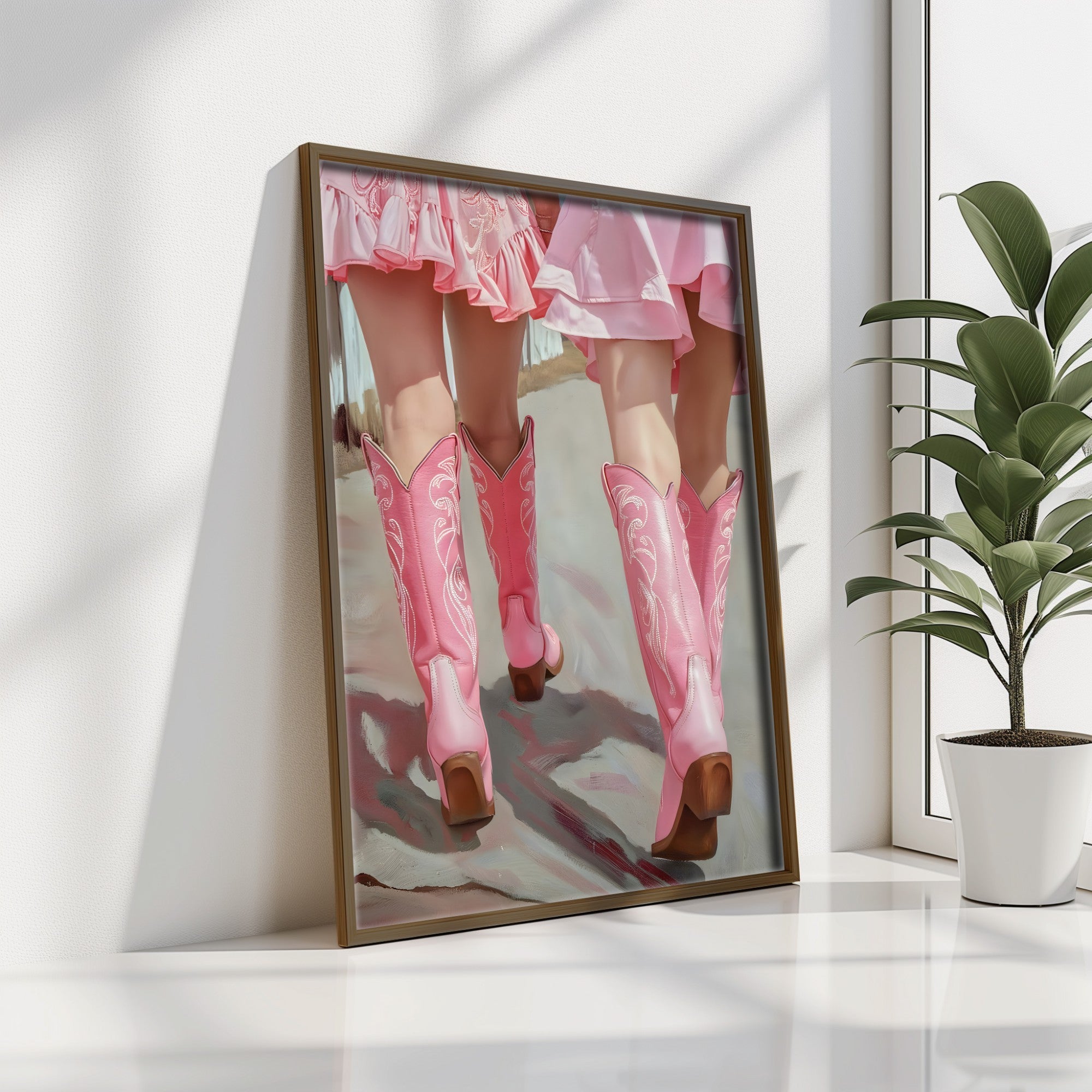 Quadro Decorativo MDF Emoldurado Multicolor GE087-L - Impressão UV em Madeira de Pinho 35x47cm