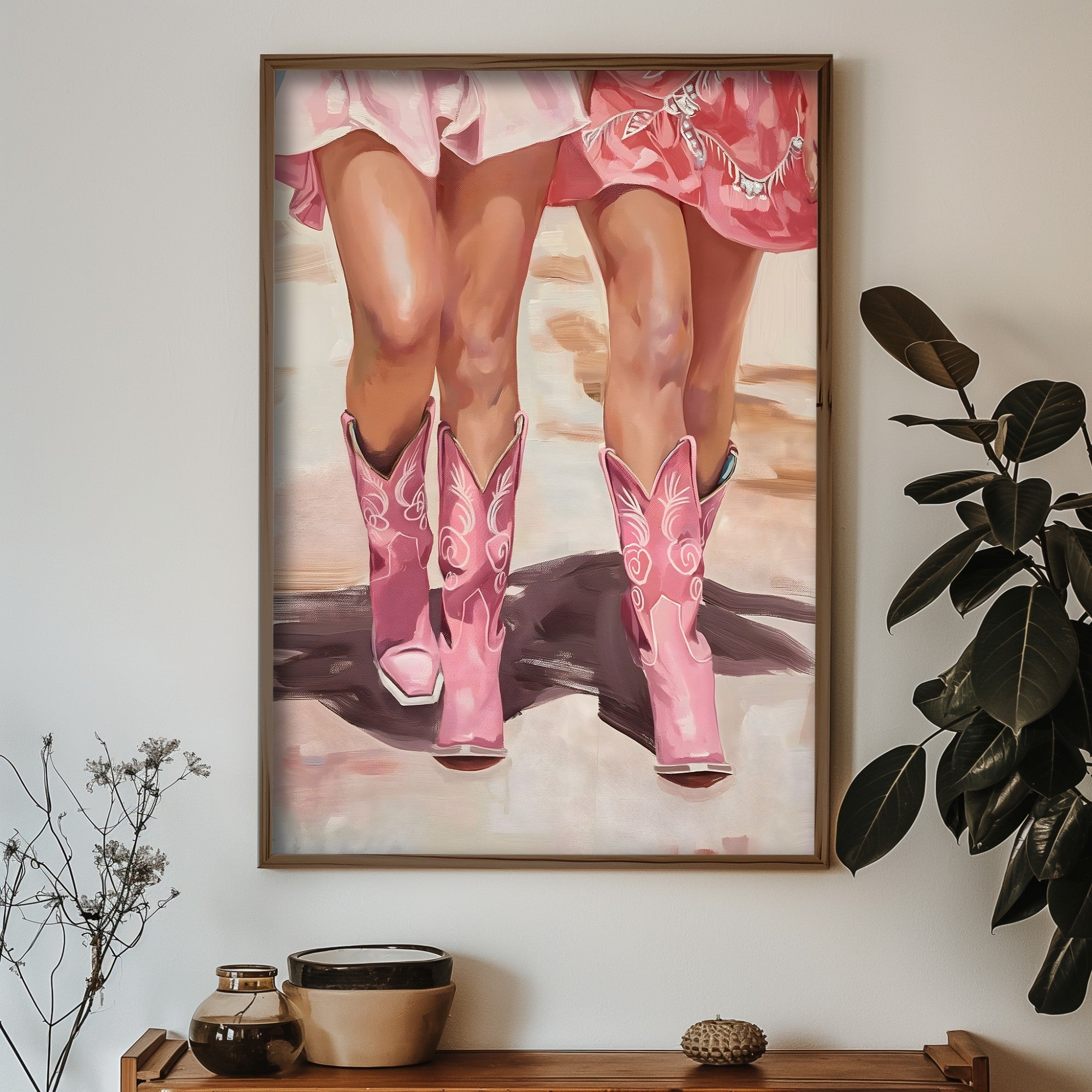 Quadro Decorativo MDF Emoldurado Multicolor GE088-L - Impressão UV em Madeira de Pinho 35x47cm