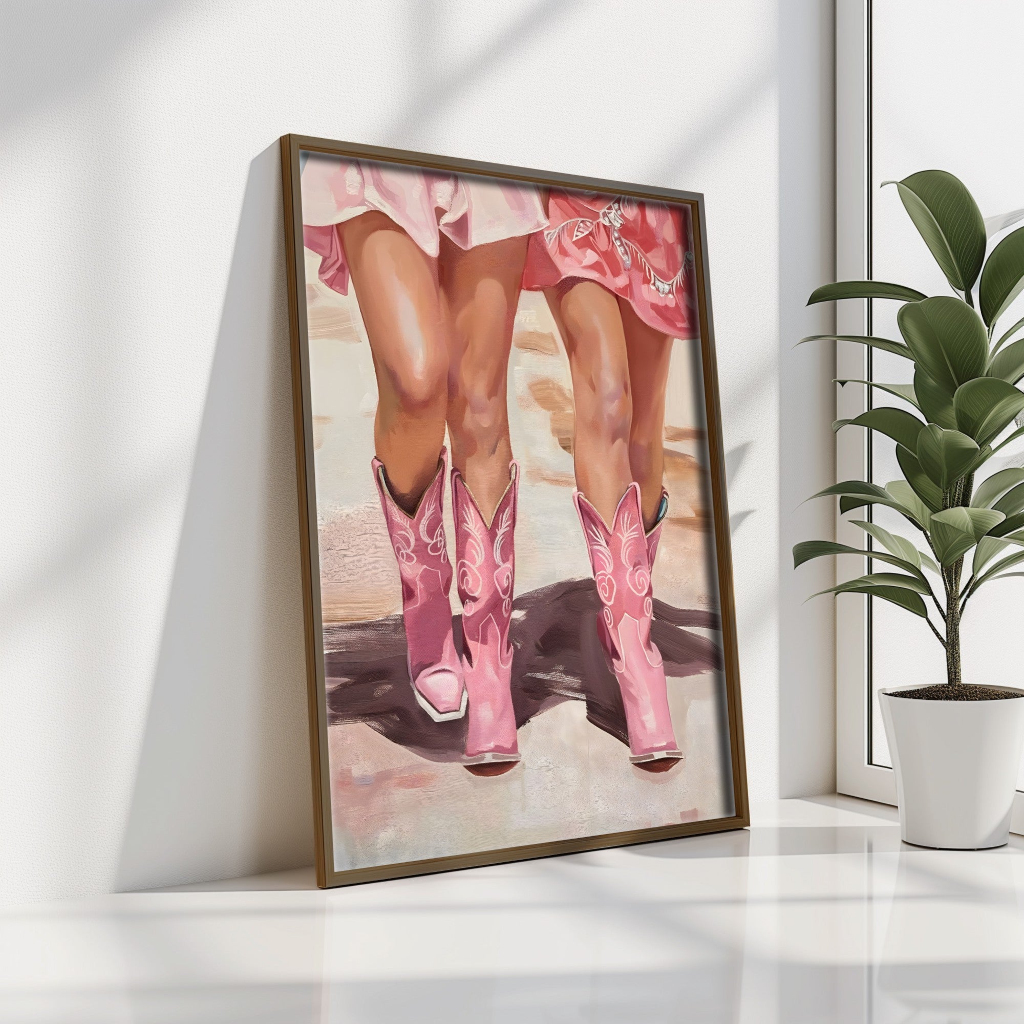 Quadro Decorativo MDF Emoldurado Multicolor GE088-L - Impressão UV em Madeira de Pinho 35x47cm