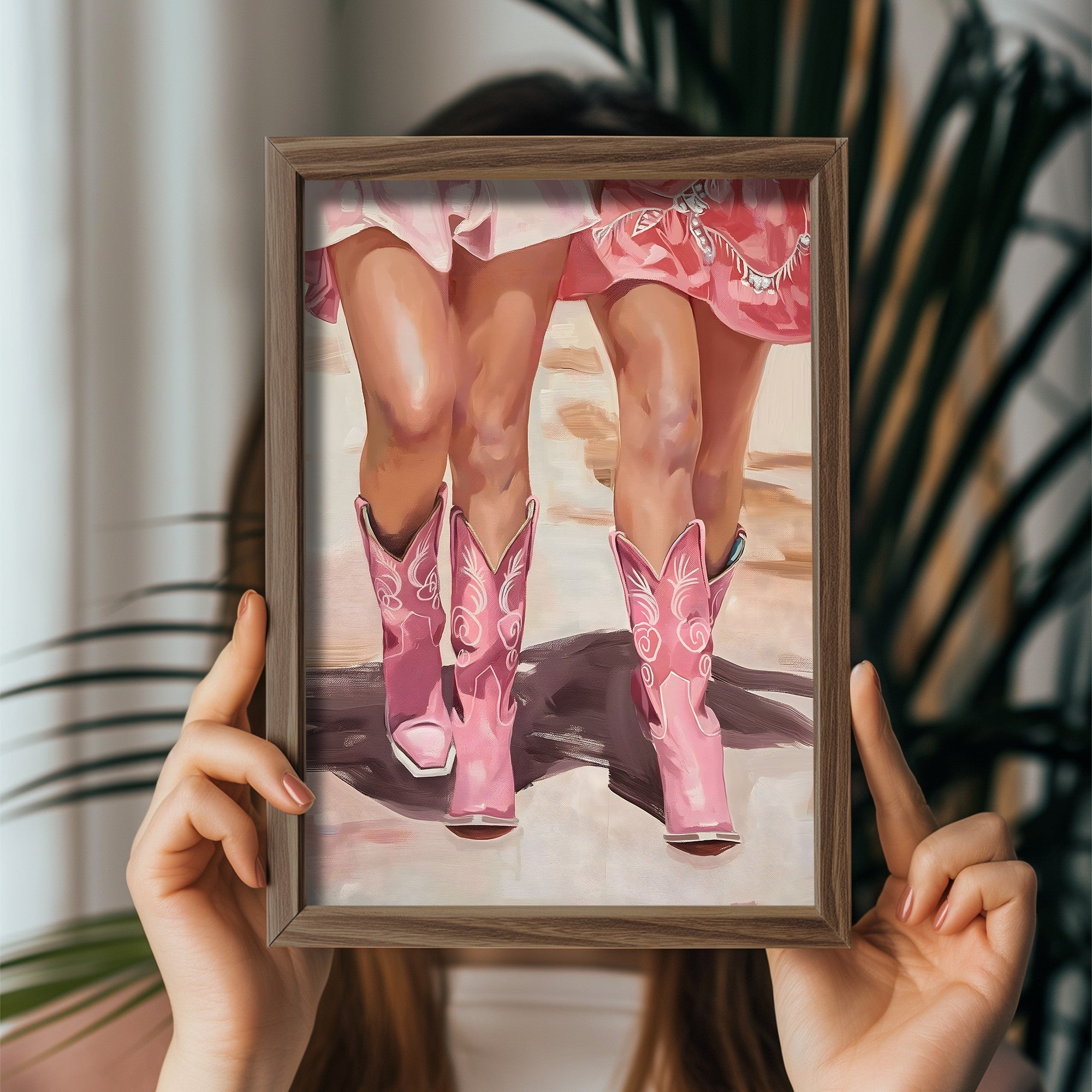 Quadro Decorativo MDF Emoldurado Multicolor GE088-L - Impressão UV em Madeira de Pinho 35x47cm