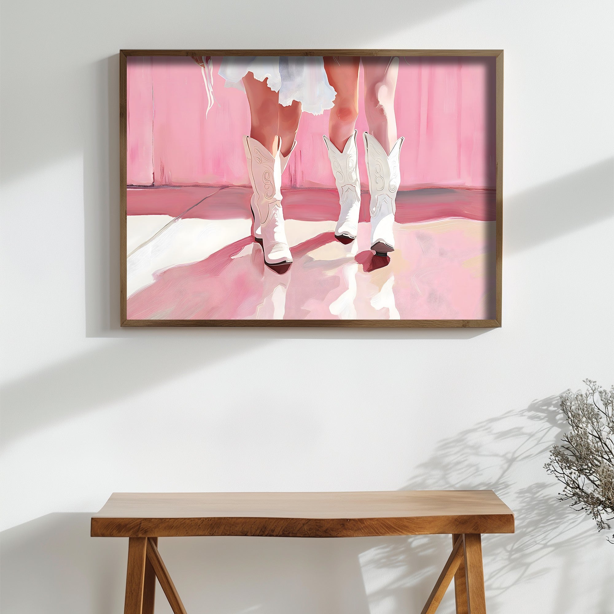 Quadro Decorativo MDF Emoldurado Multicolor GE089-L - Impressão UV em Madeira de Pinho 35x47cm