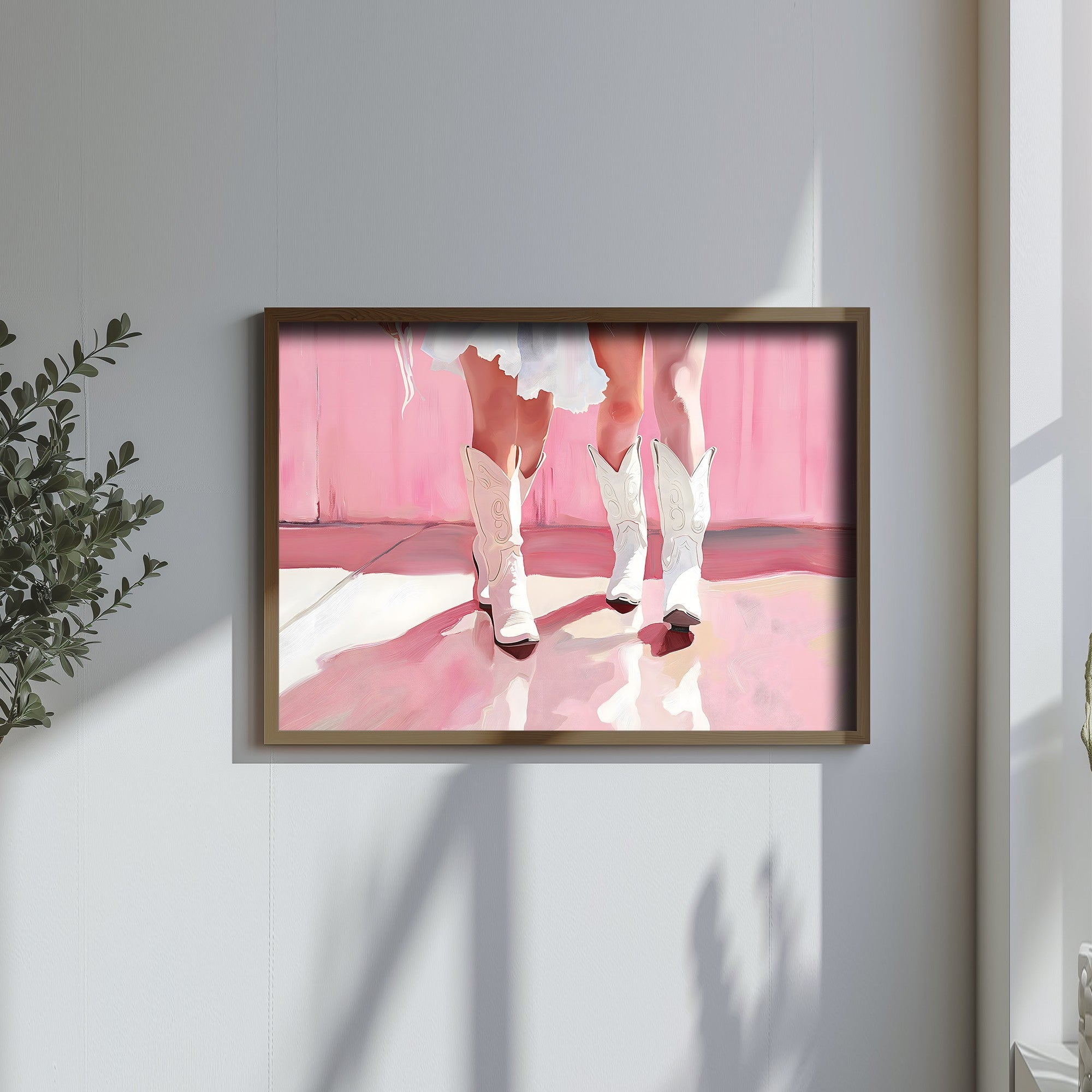 Quadro Decorativo MDF Emoldurado Multicolor GE089-L - Impressão UV em Madeira de Pinho 35x47cm