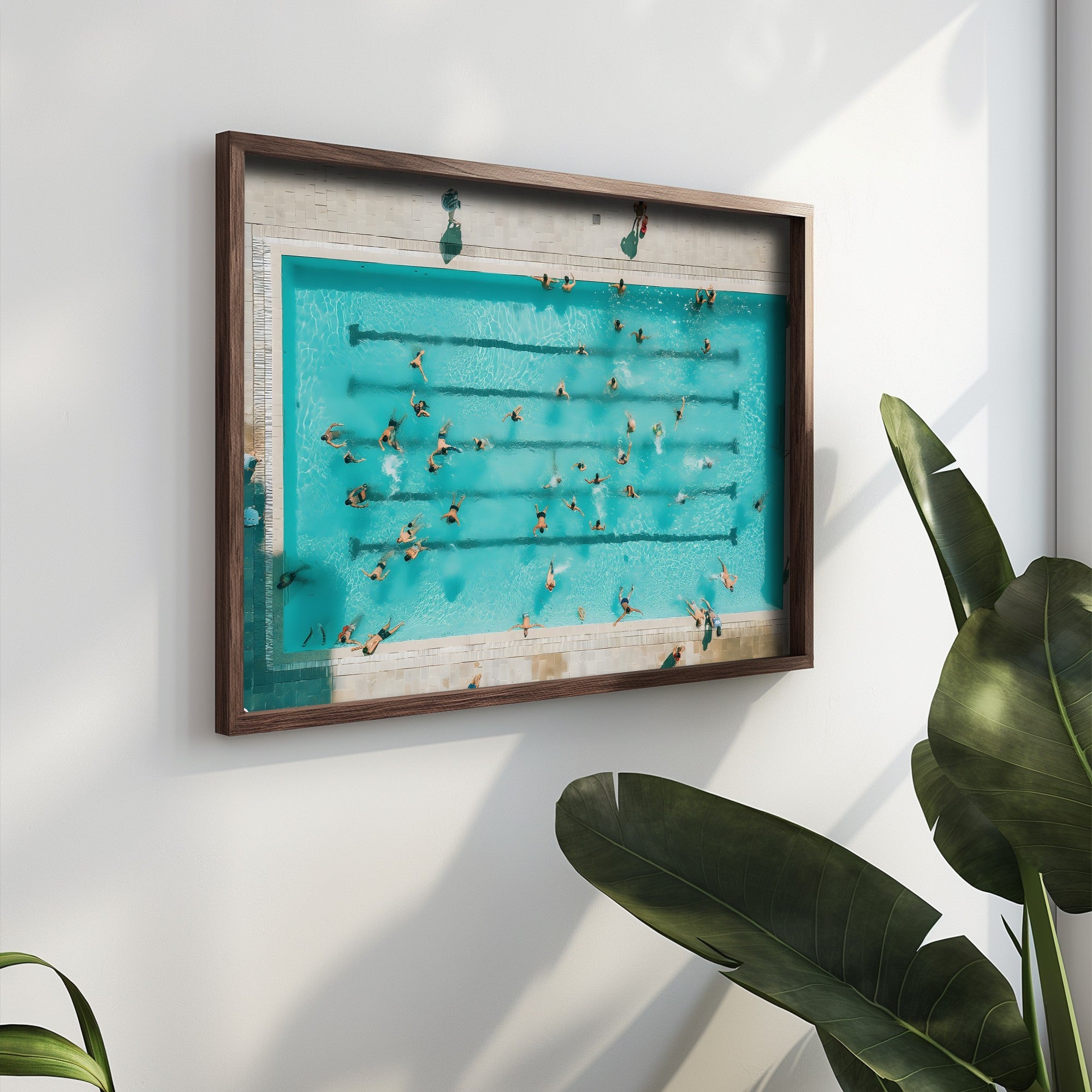 Quadro Decorativo MDF Emoldurado Multicolor GE091-L - Impressão UV em Madeira de Pinho 35x47cm