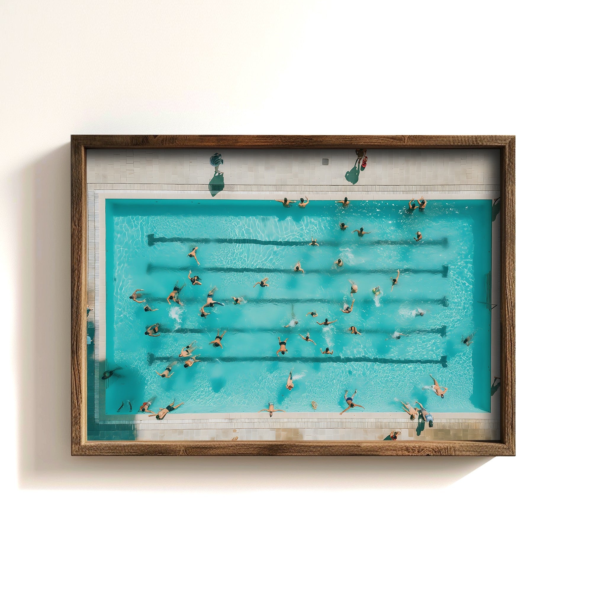 Quadro Decorativo MDF Emoldurado Multicolor GE091-L - Impressão UV em Madeira de Pinho 35x47cm