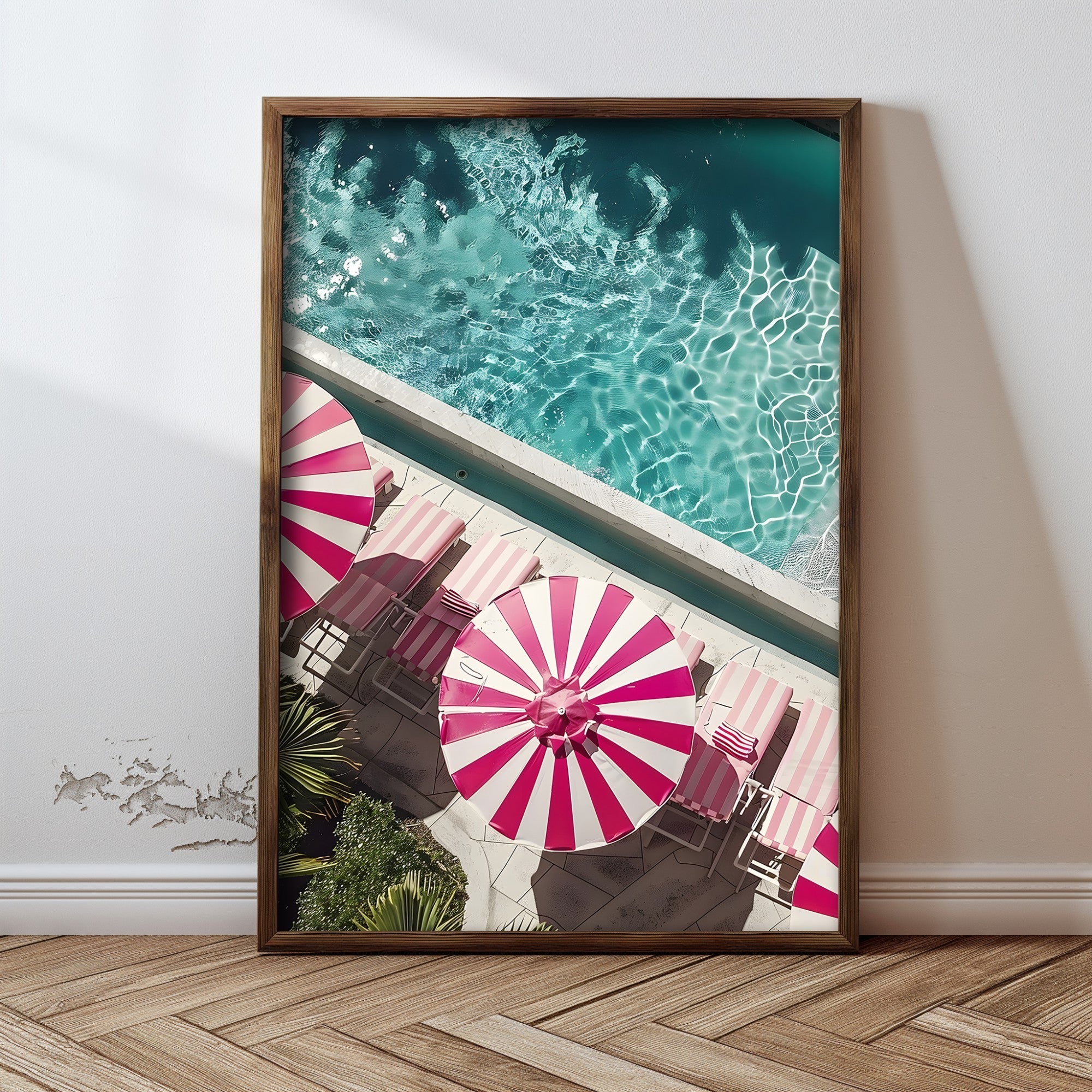 Quadro Decorativo MDF Emoldurado Multicolor 35x47cm - Impressão UV em Madeira de Pinho