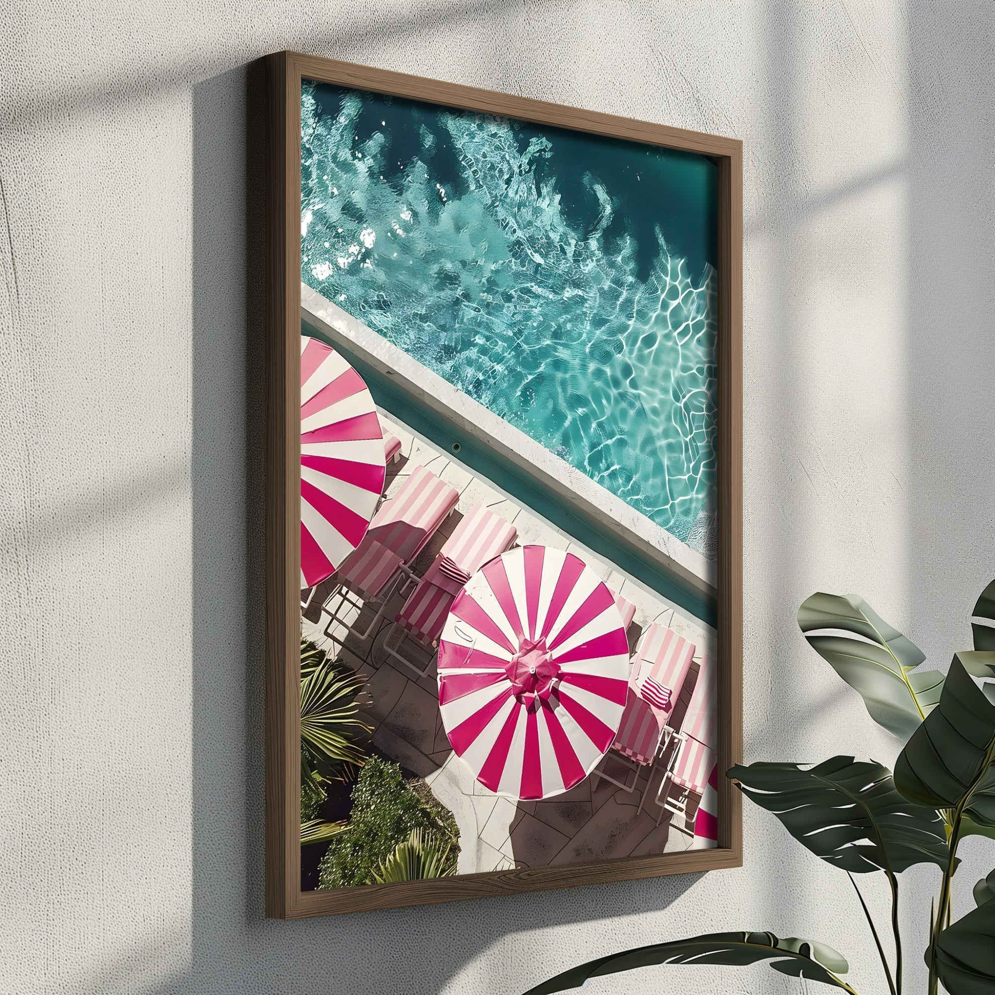 Quadro Decorativo MDF Emoldurado Multicolor 35x47cm - Impressão UV em Madeira de Pinho