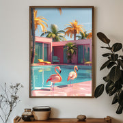 Quadro Decorativo MDF Emoldurado Multicolor GE093-L - Impressão UV em Madeira de Pinho 35x47cm