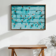 Quadro Decorativo MDF Emoldurado Multicolor GE095-L - Impressão UV em Madeira de Pinho 35x47cm