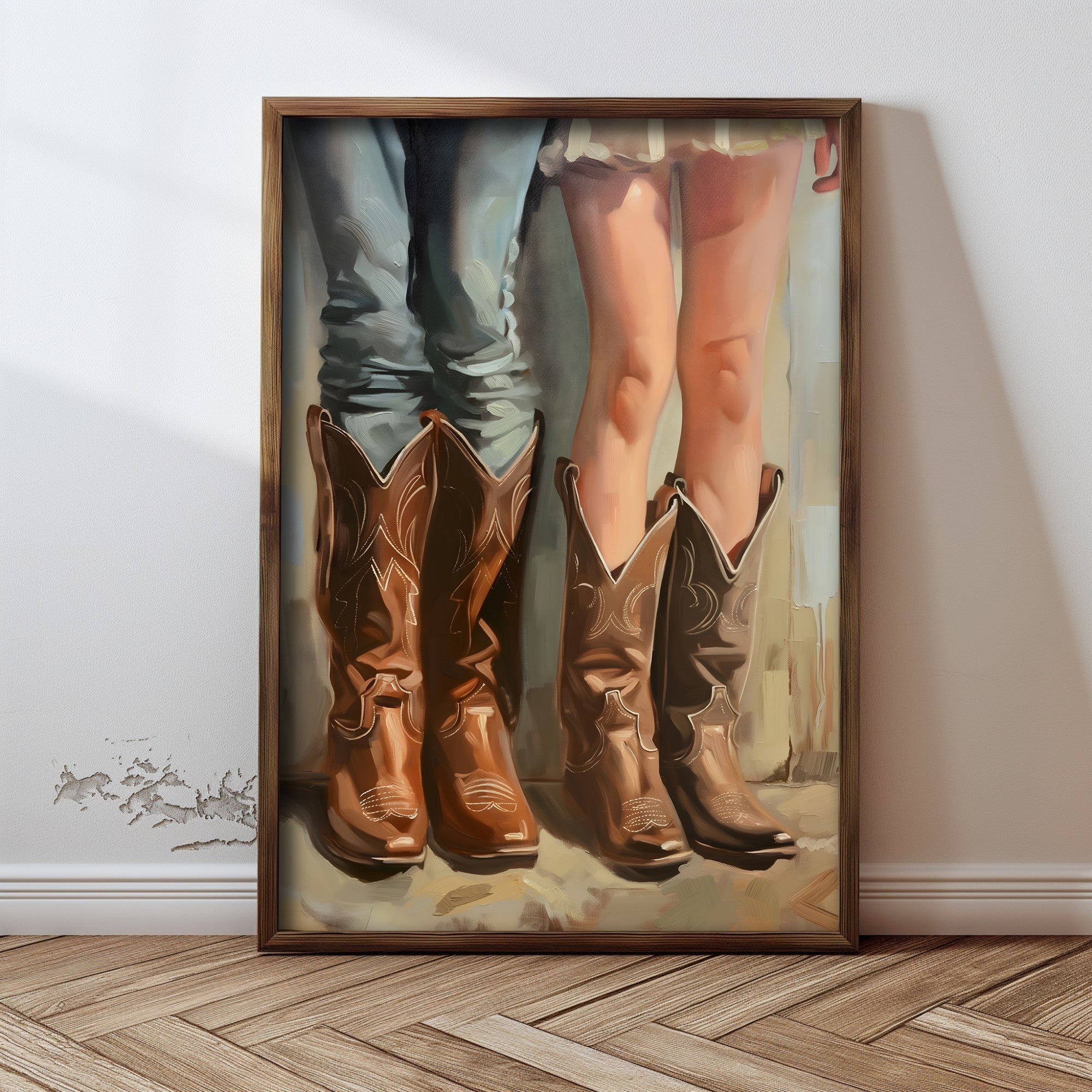 Quadro Decorativo MDF Emoldurado Multicolor GE097-L - Impressão UV em Madeira de Pinho 35x47cm