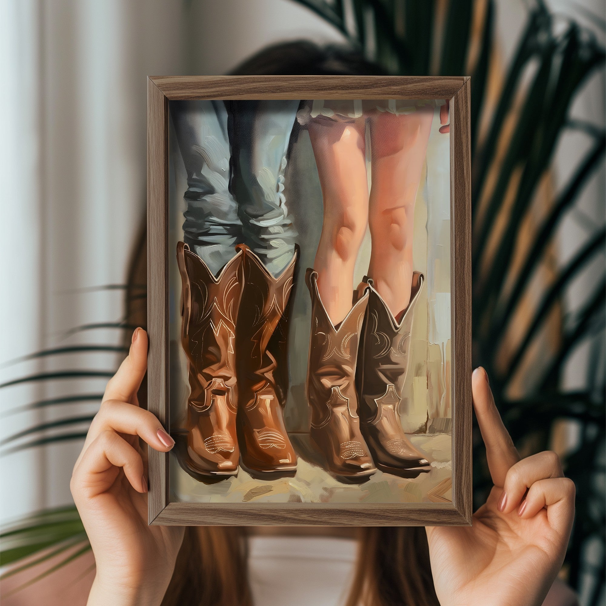 Quadro Decorativo MDF Emoldurado Multicolor GE097-L - Impressão UV em Madeira de Pinho 35x47cm