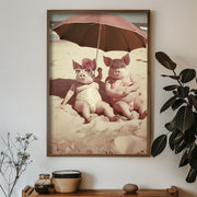 Quadro Decorativo MDF Emoldurado Multicolor GE098-L - Impressão UV em Madeira de Pinho 35x47cm