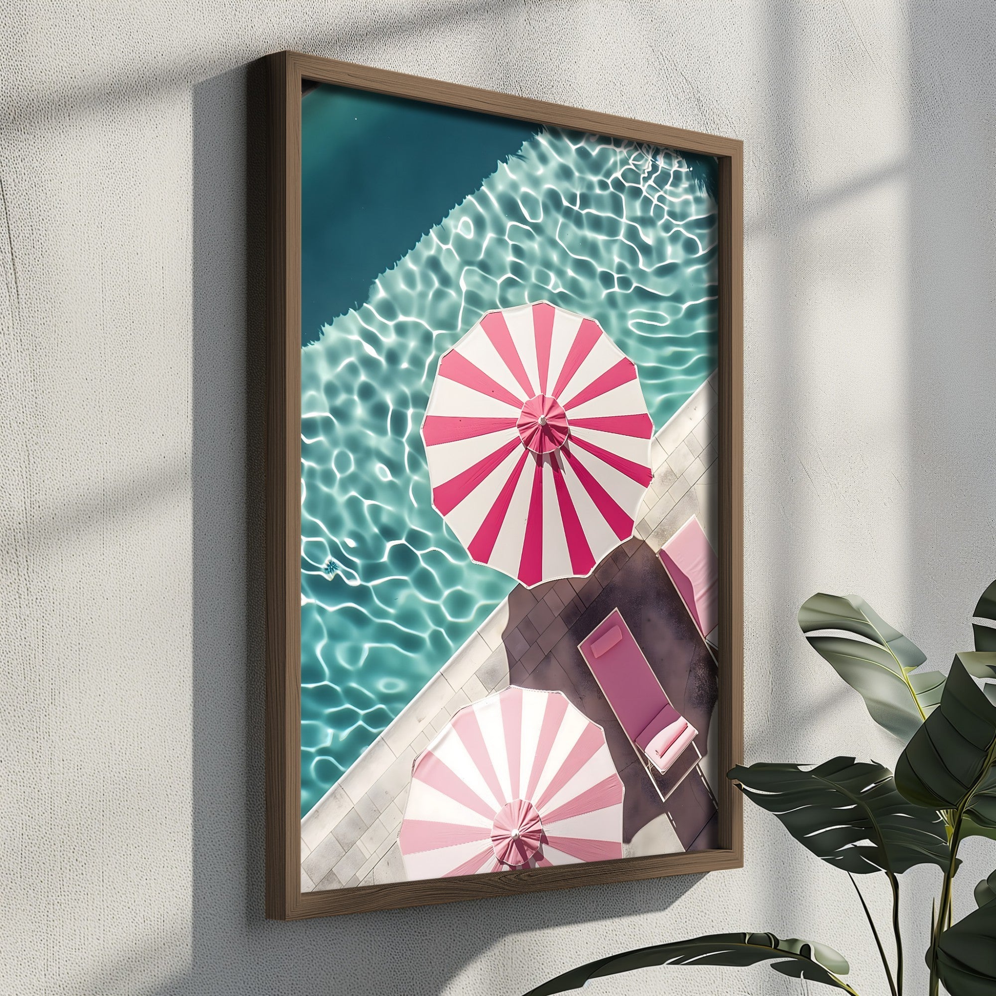 Quadro Decorativo MDF Emoldurado Multicolor GE100-L - Impressão UV em Madeira de Pinho 35x47cm