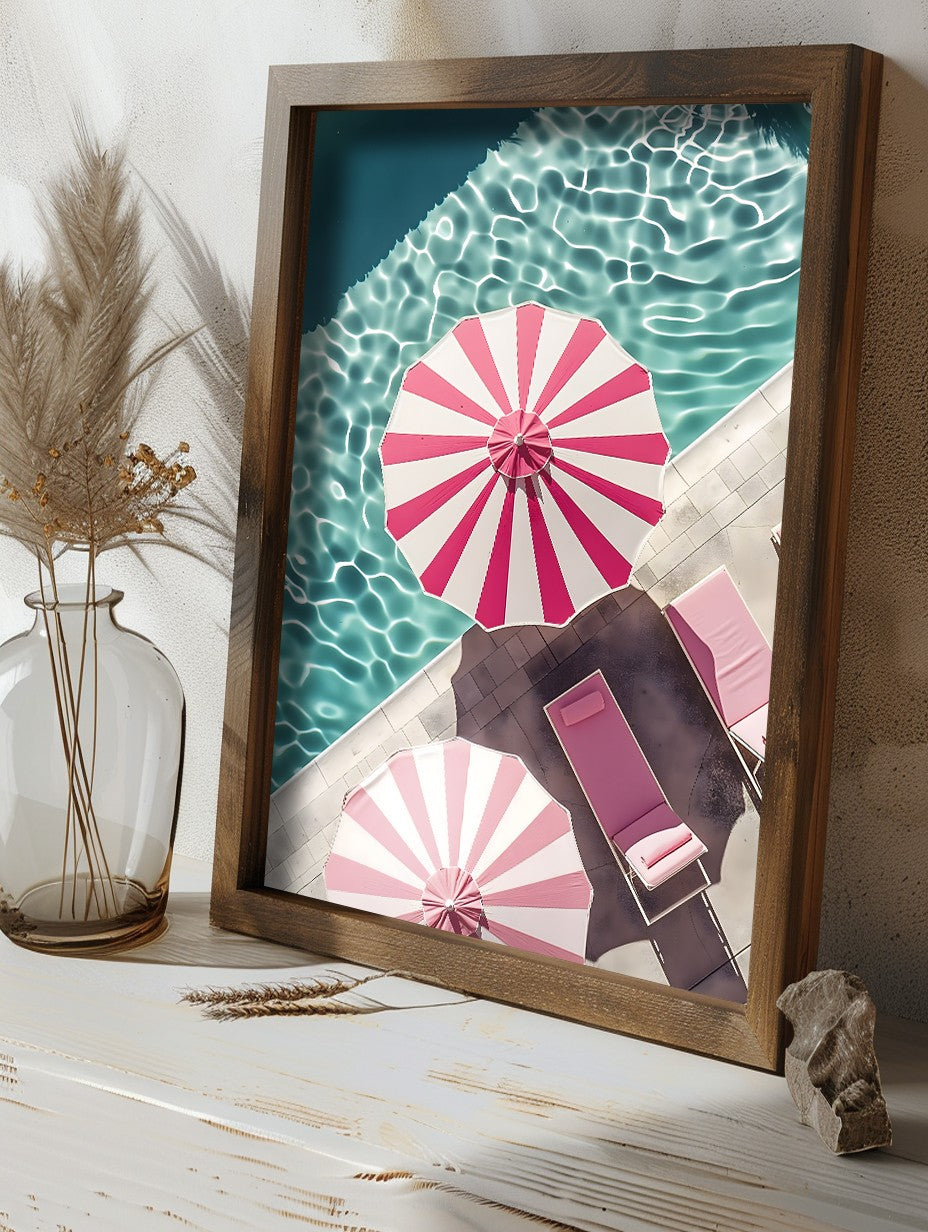 Quadro Decorativo MDF Emoldurado Multicolor GE100-L - Impressão UV em Madeira de Pinho 35x47cm